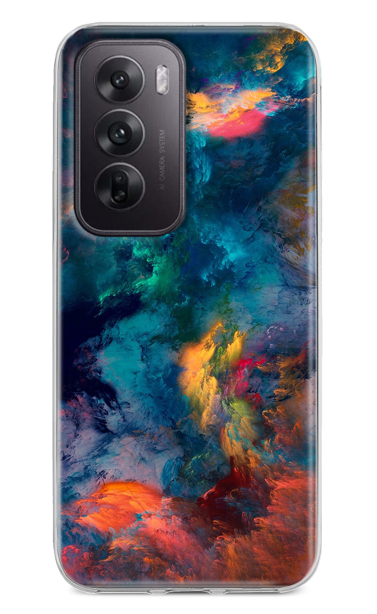 Artwork Paint Oppo Reno12 5G Back Cover