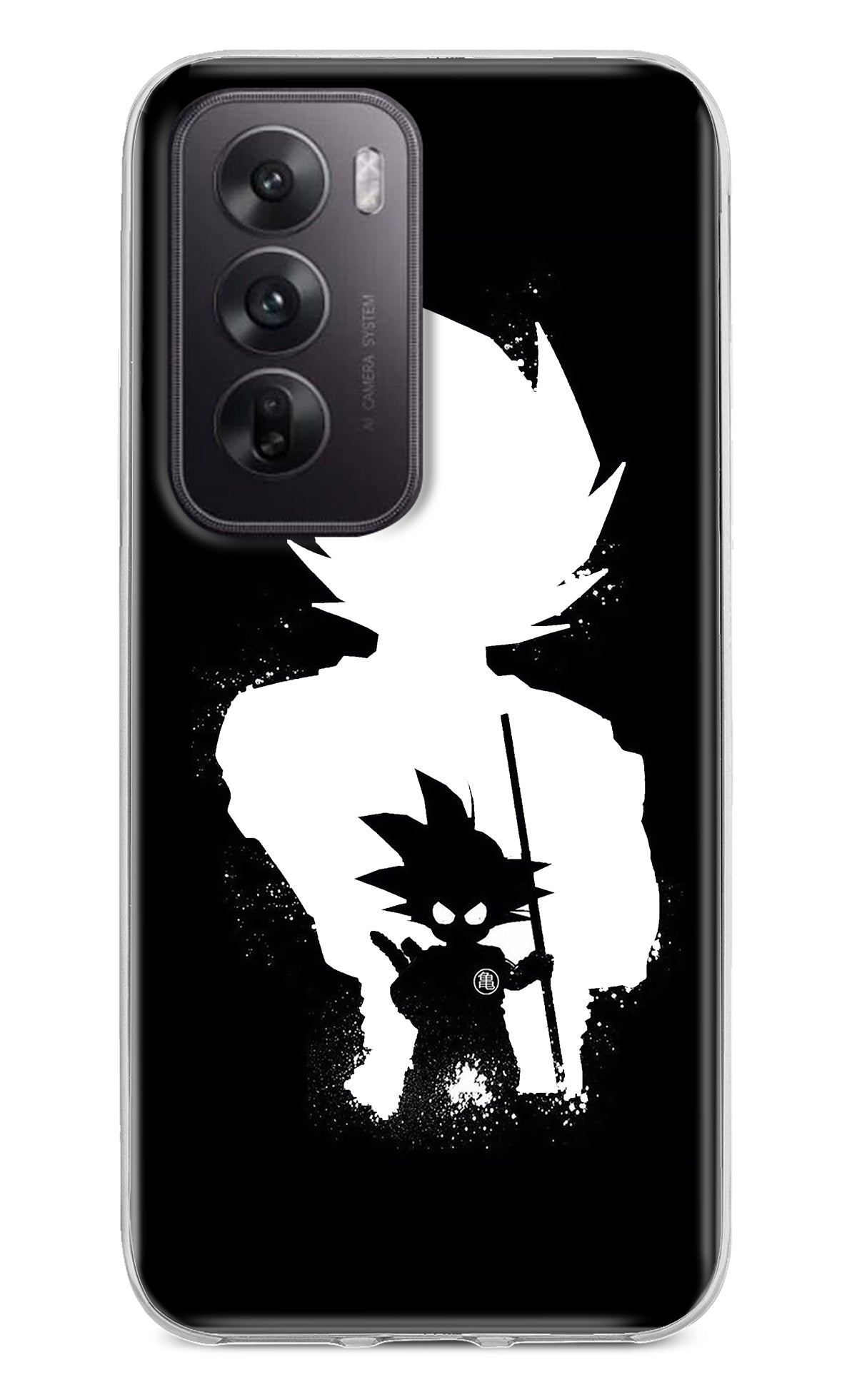 Goku Shadow Oppo Reno12 5G Back Cover