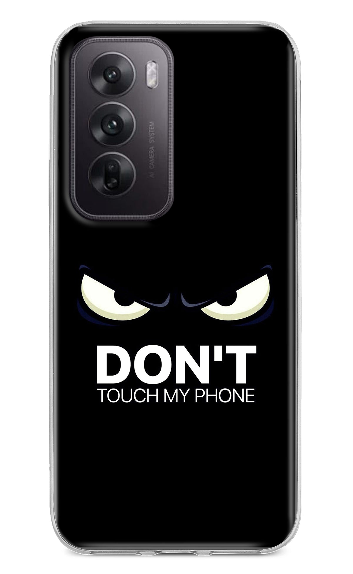 Don'T Touch My Phone Oppo Reno12 5G Back Cover