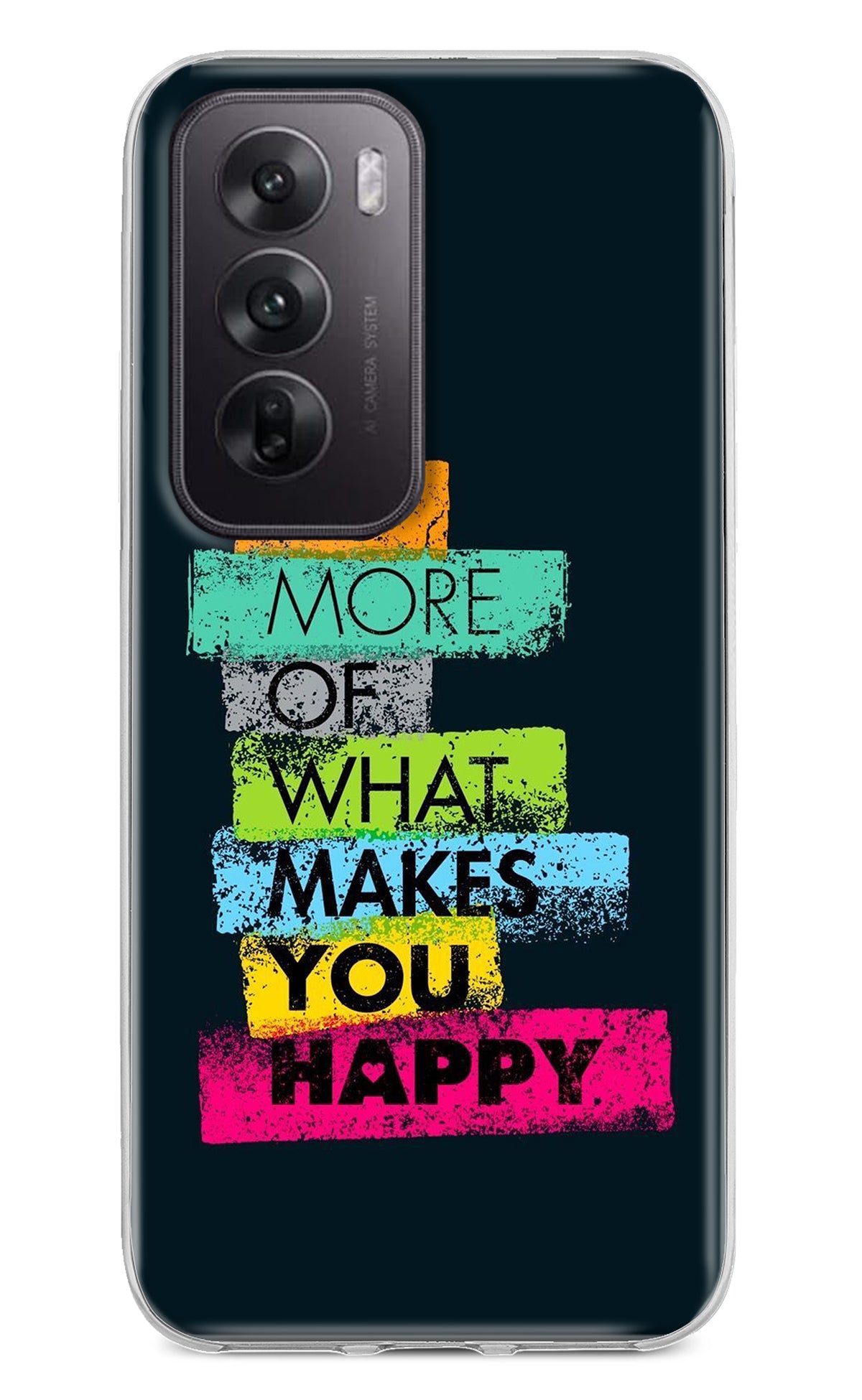 Do More Of What Makes You Happy Oppo Reno12 5G Back Cover