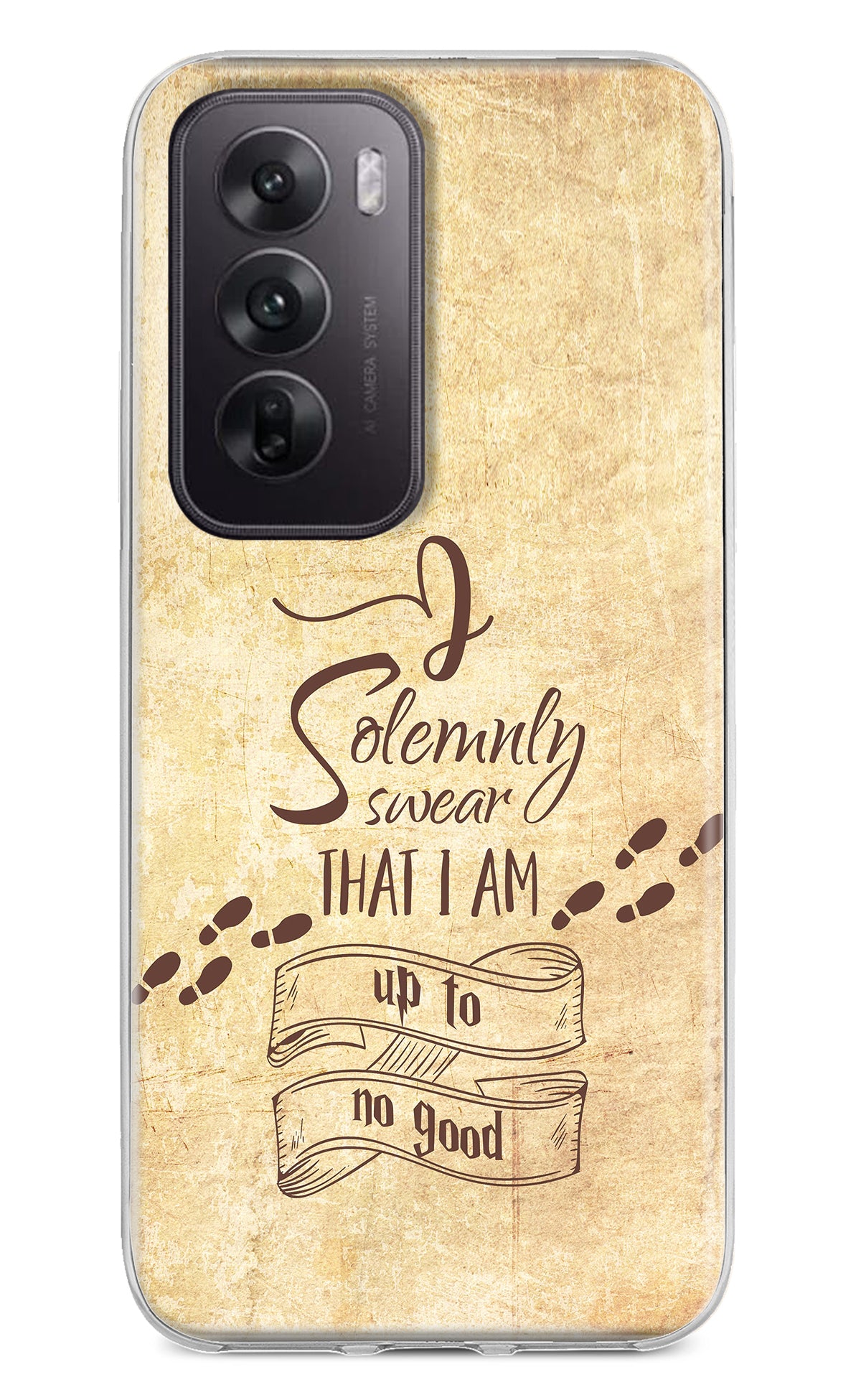 I Solemnly swear that i up to no good Oppo Reno12 5G Back Cover