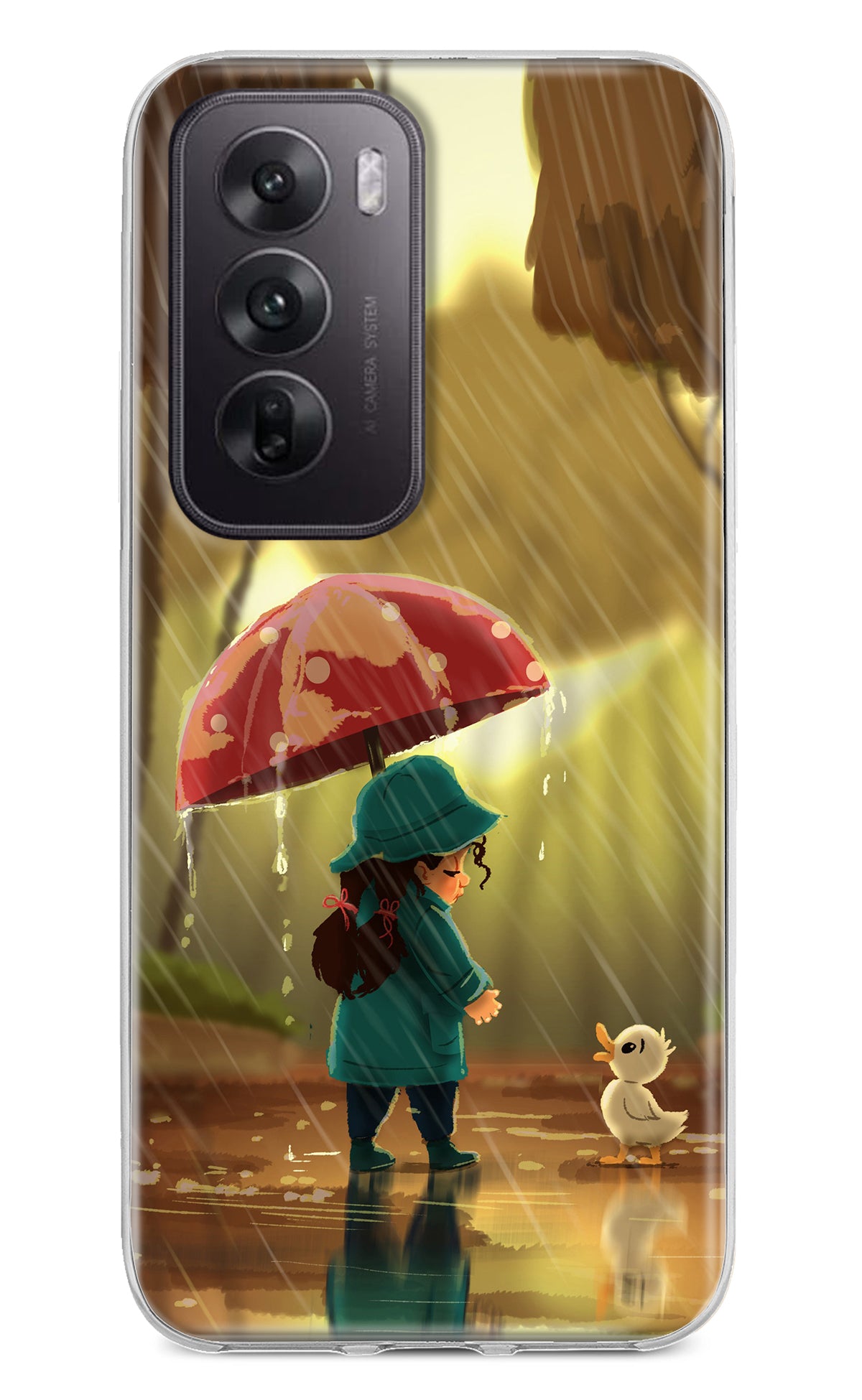 Rainy Day Oppo Reno12 5G Back Cover