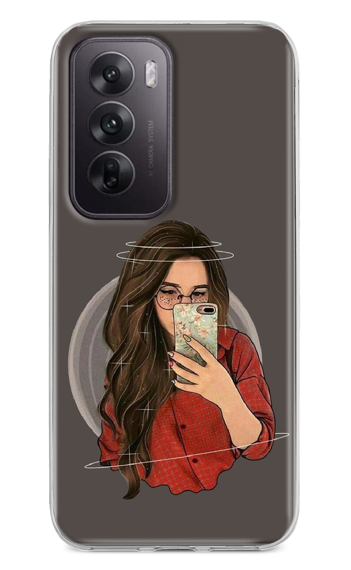 Selfie Queen Oppo Reno12 5G Back Cover