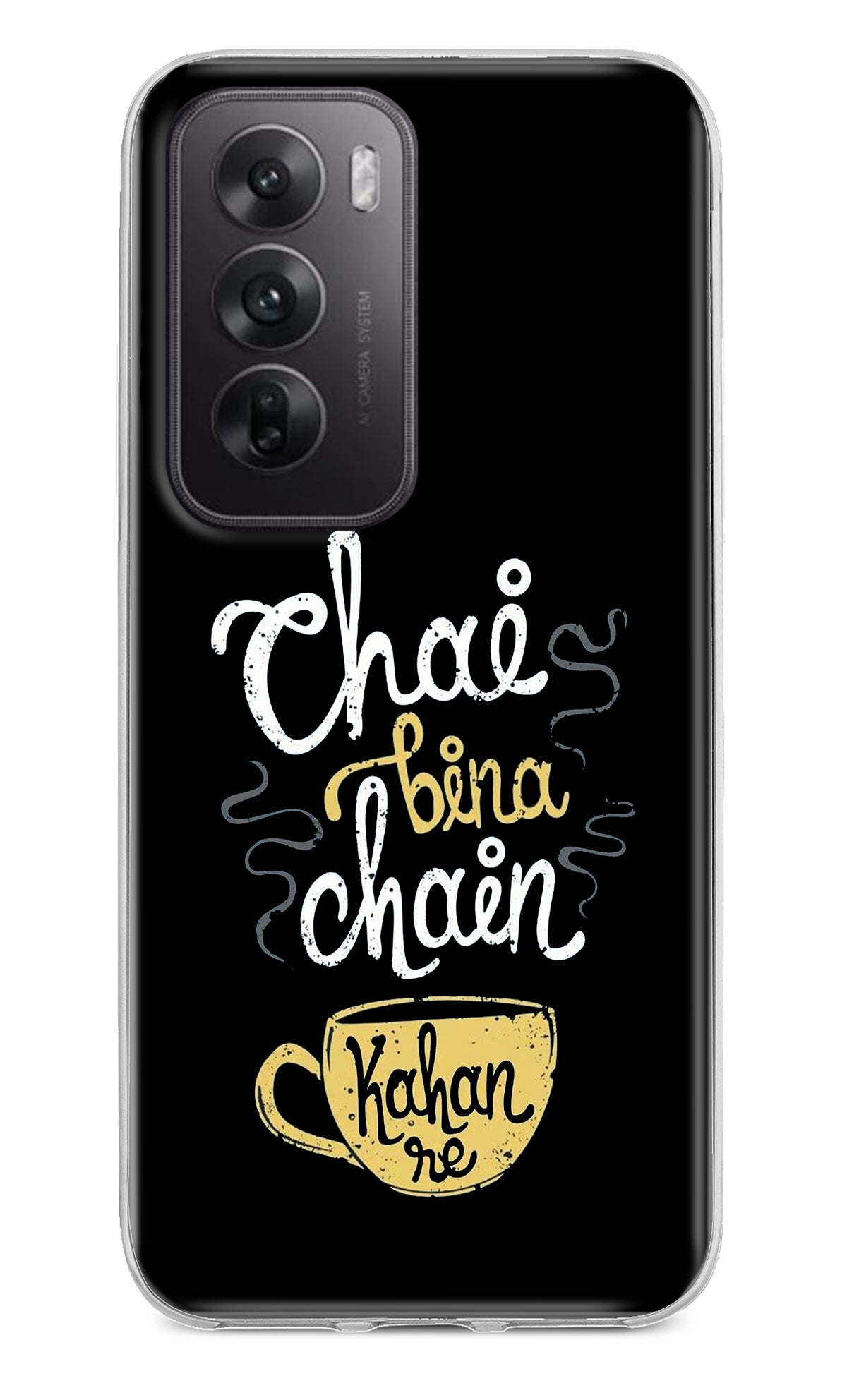 Chai Bina Chain Kaha Re Oppo Reno12 5G Back Cover