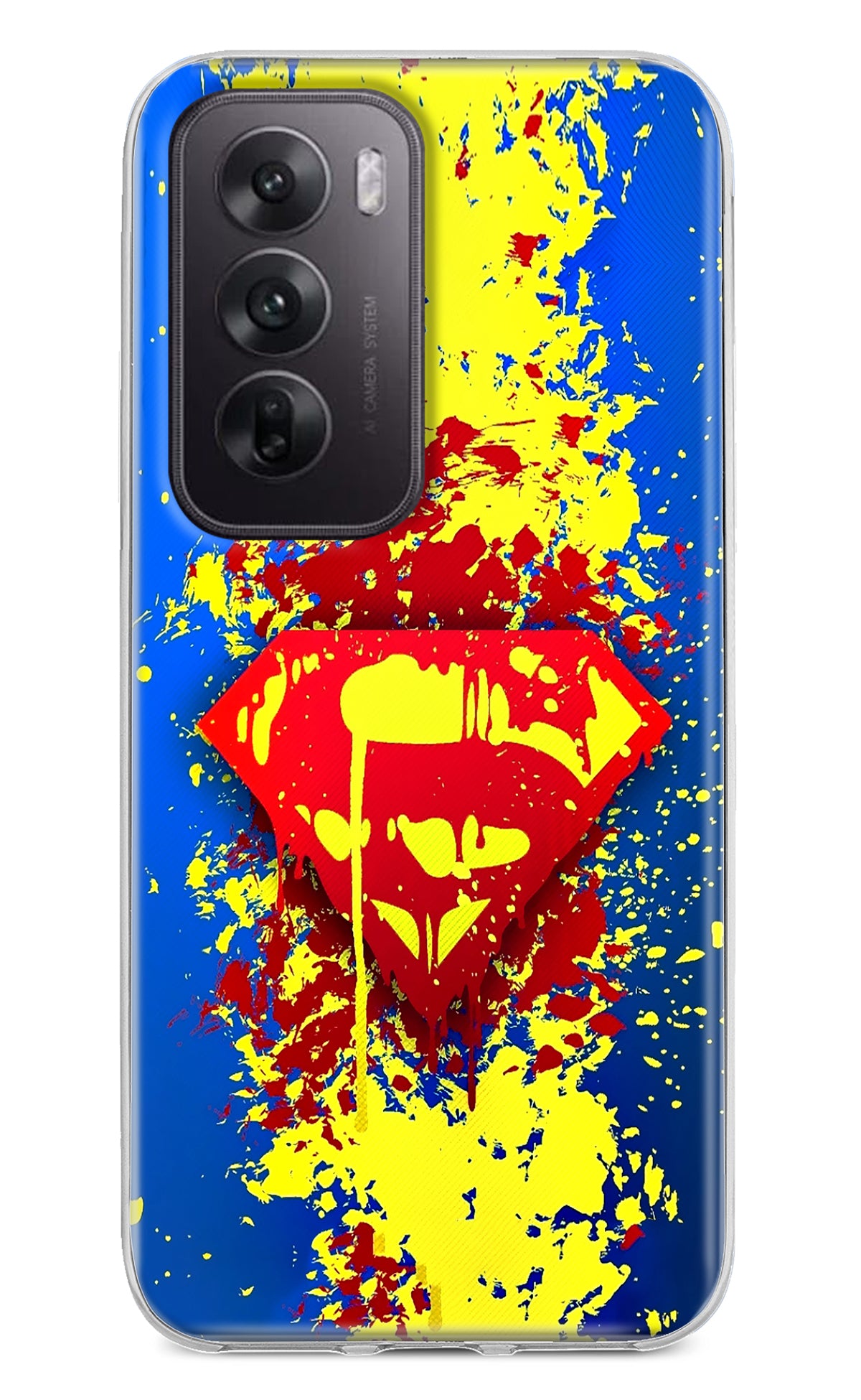 Superman logo Oppo Reno12 5G Back Cover