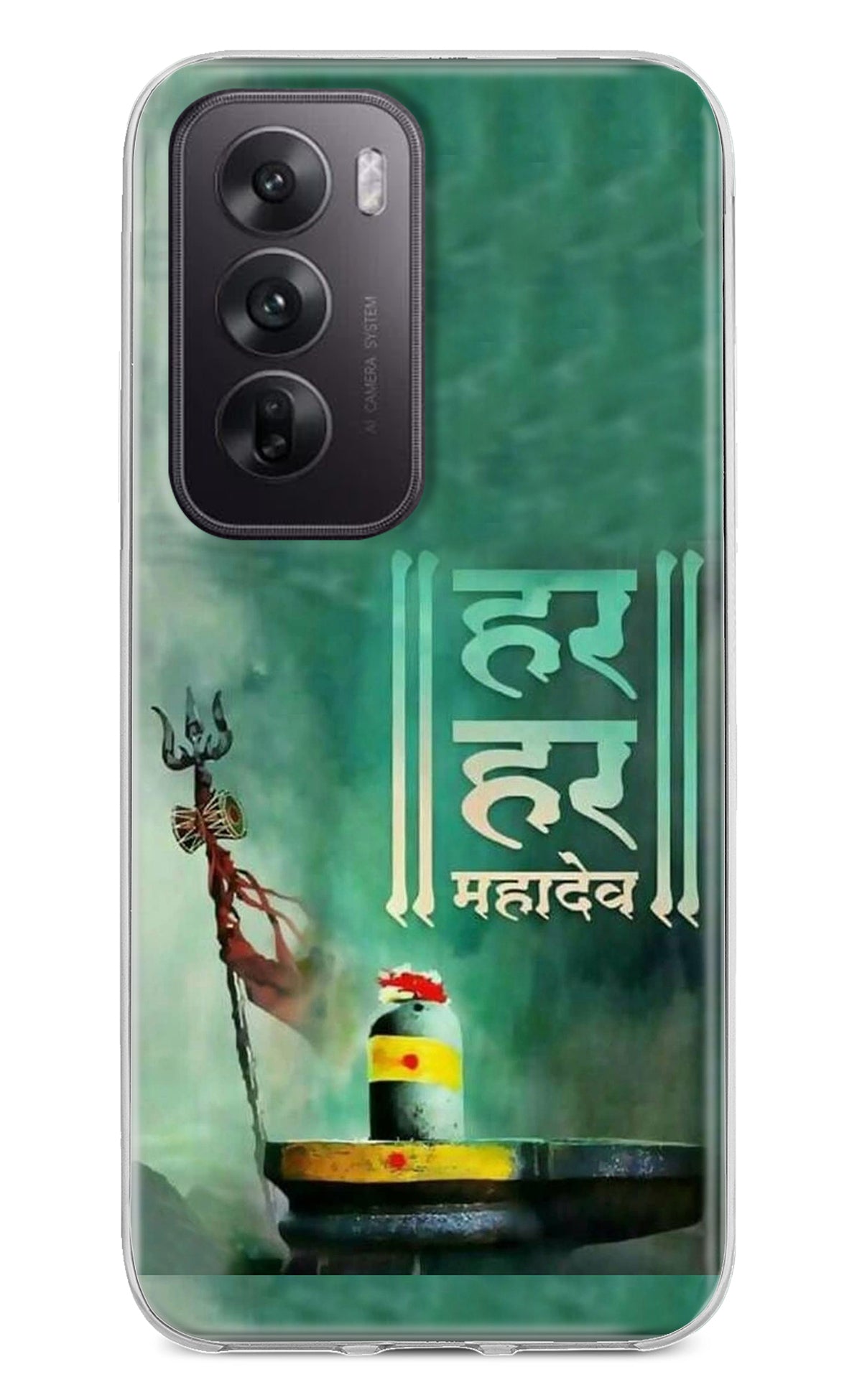 Har Har Mahadev Shivling Oppo Reno12 5G Back Cover