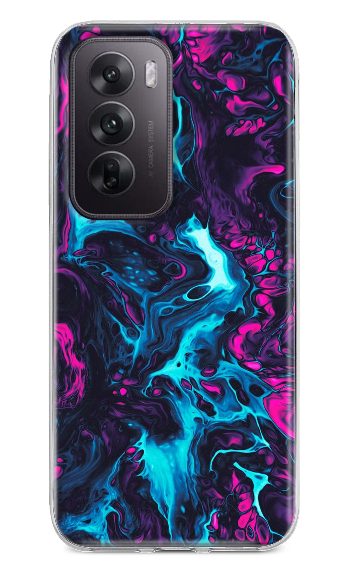 Abstract Oppo Reno12 5G Back Cover