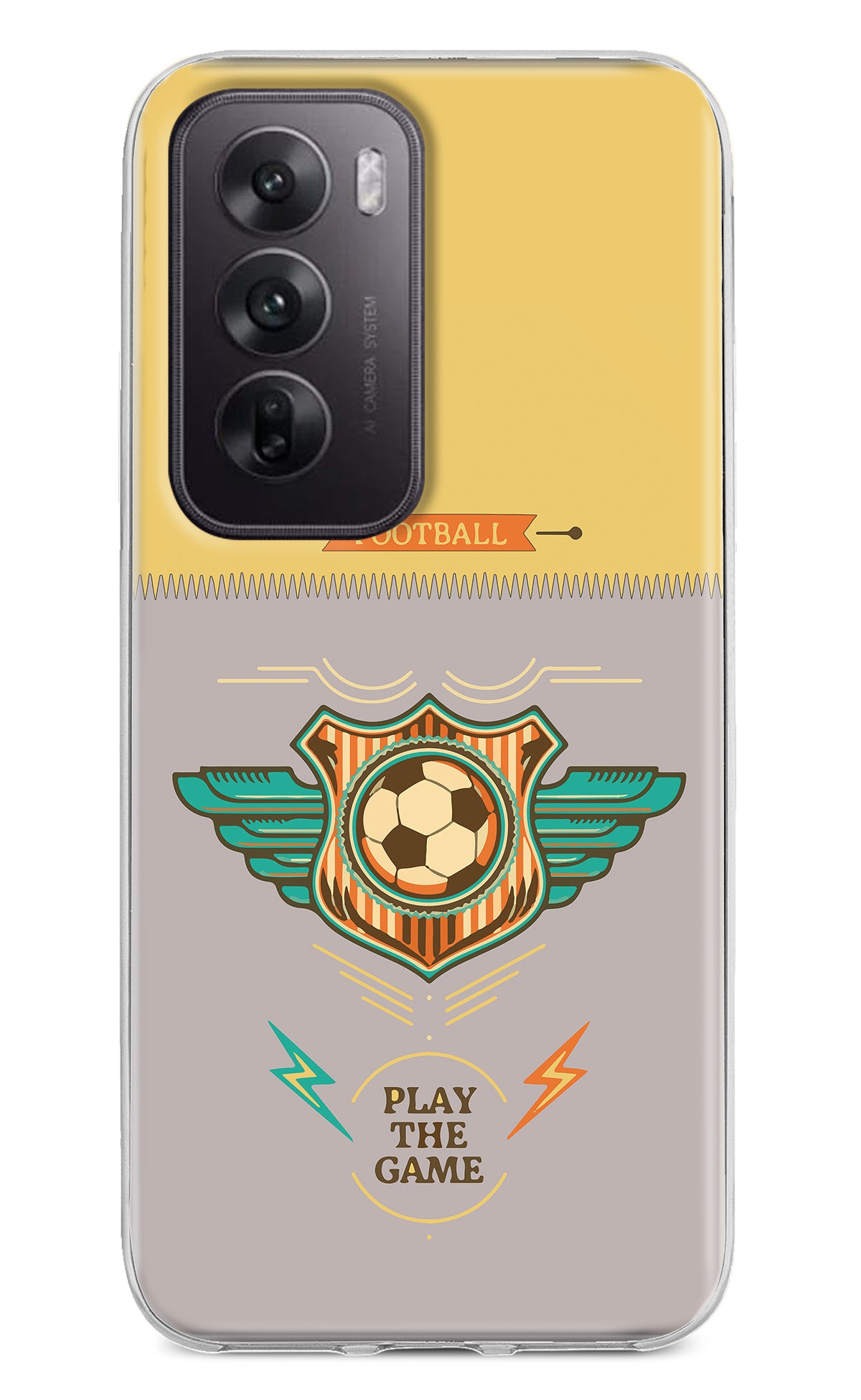 Football Oppo Reno12 5G Back Cover