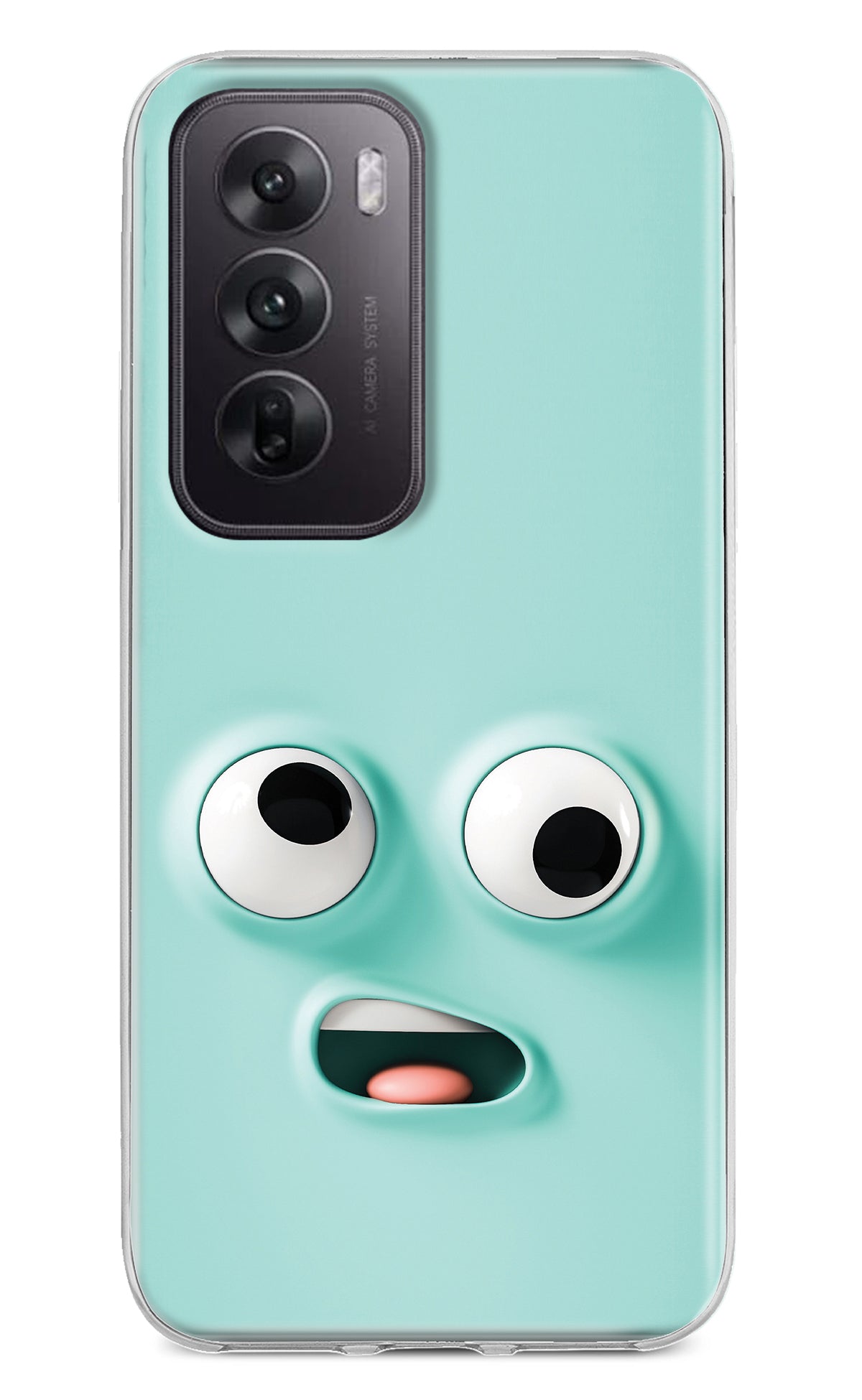 Funny Cartoon Oppo Reno12 5G Back Cover