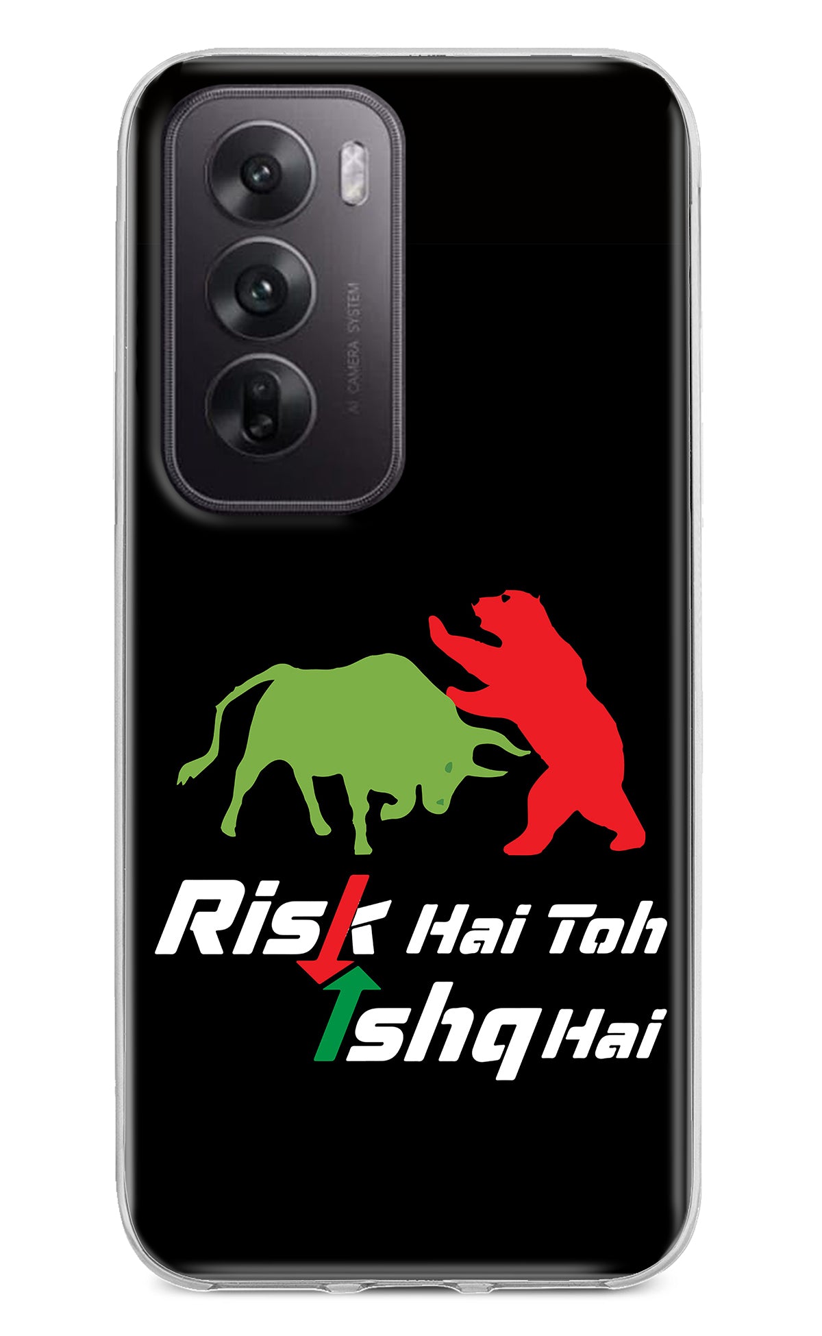 Risk Hai Toh Ishq Hai Oppo Reno12 5G Back Cover