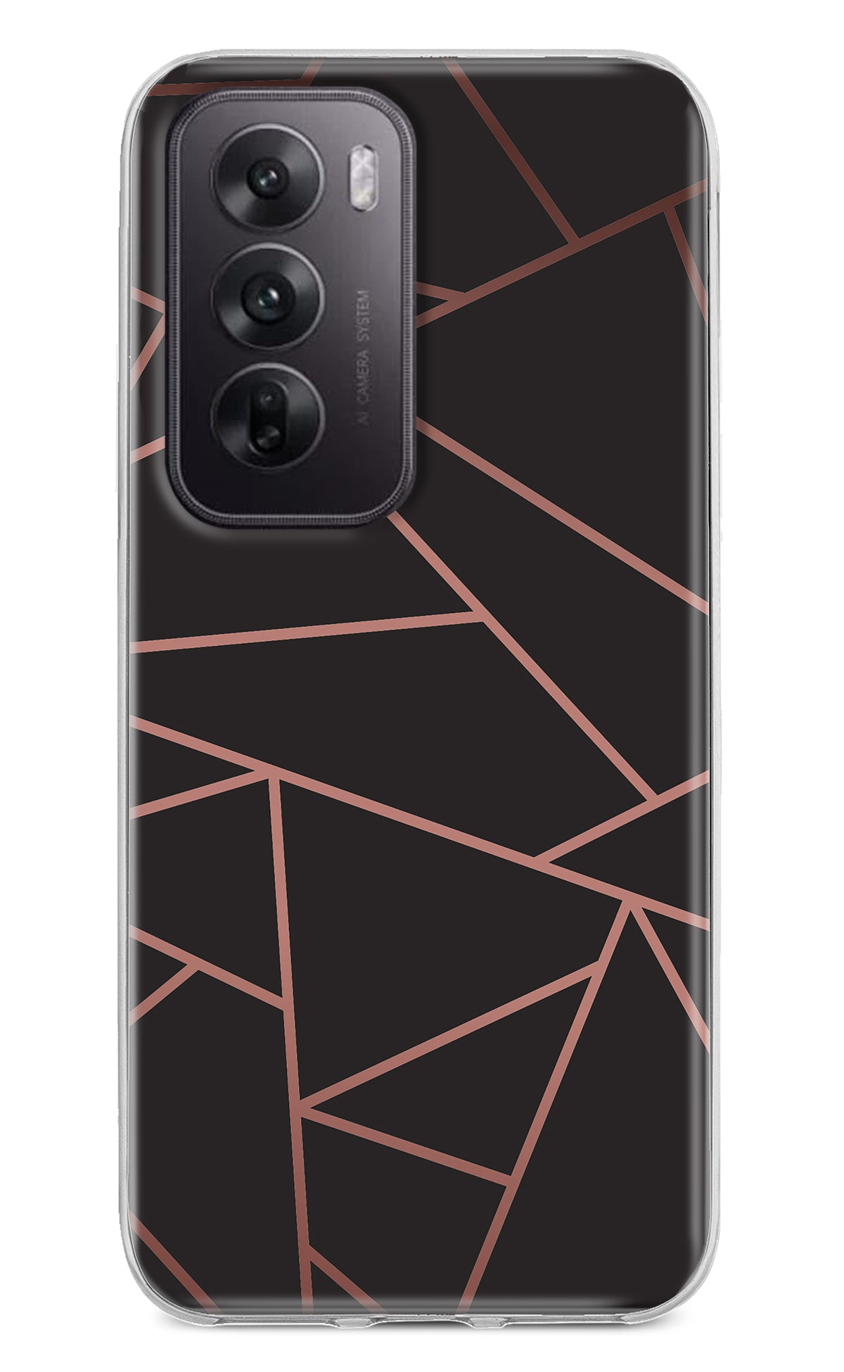 Geometric Pattern Oppo Reno12 5G Back Cover