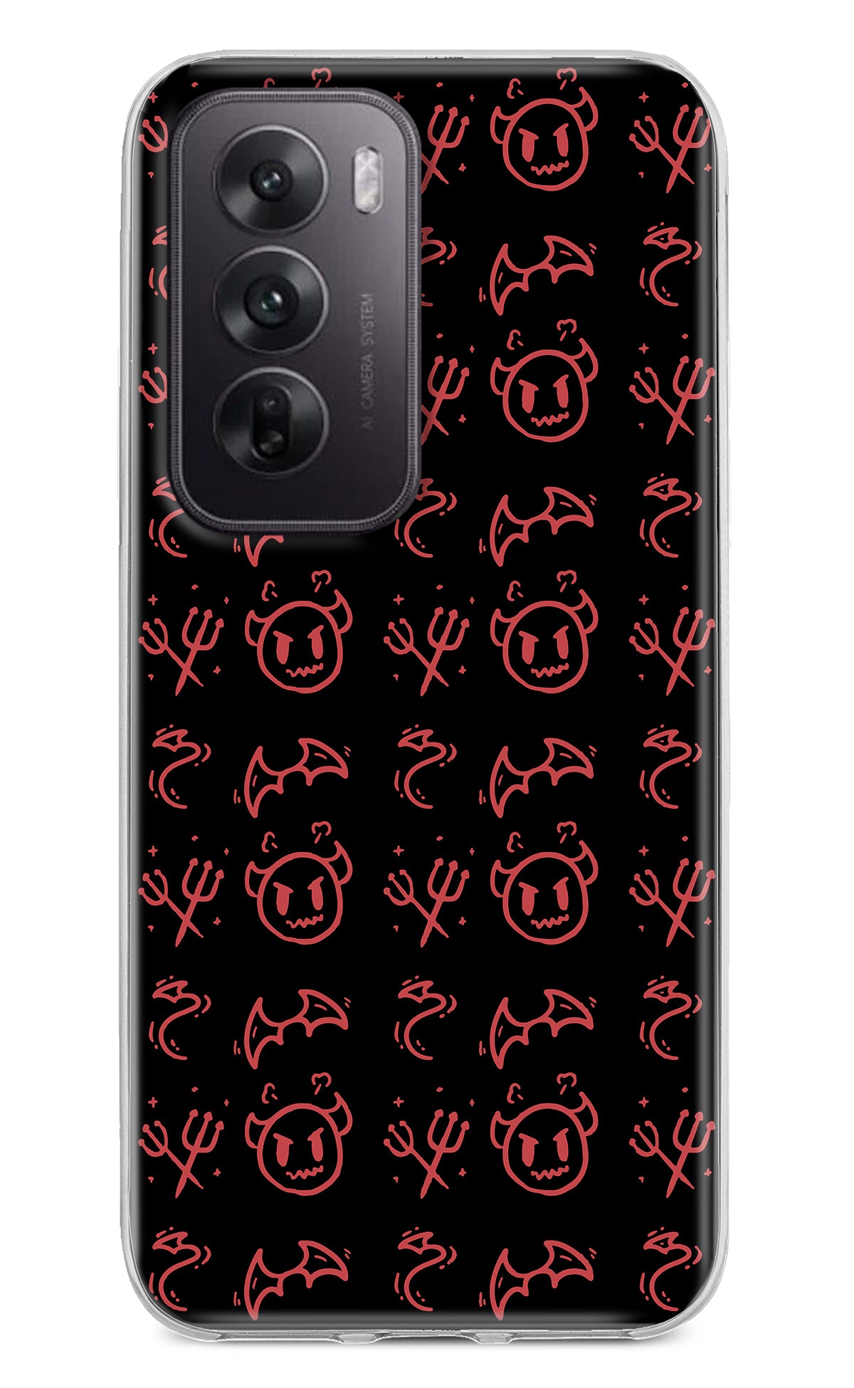 Devil Oppo Reno12 5G Back Cover