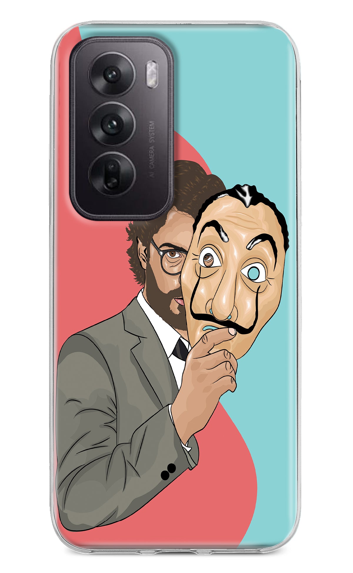 Professor Oppo Reno12 5G Back Cover