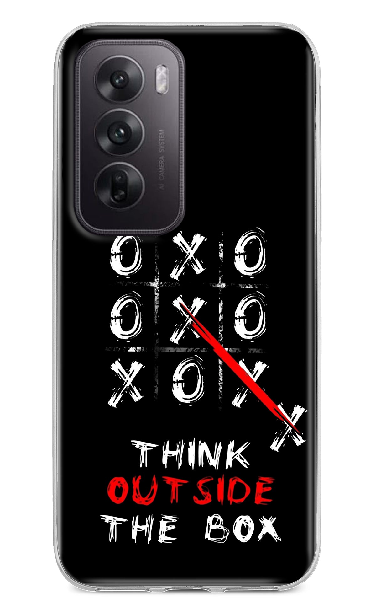 Think out of the BOX Oppo Reno12 5G Back Cover