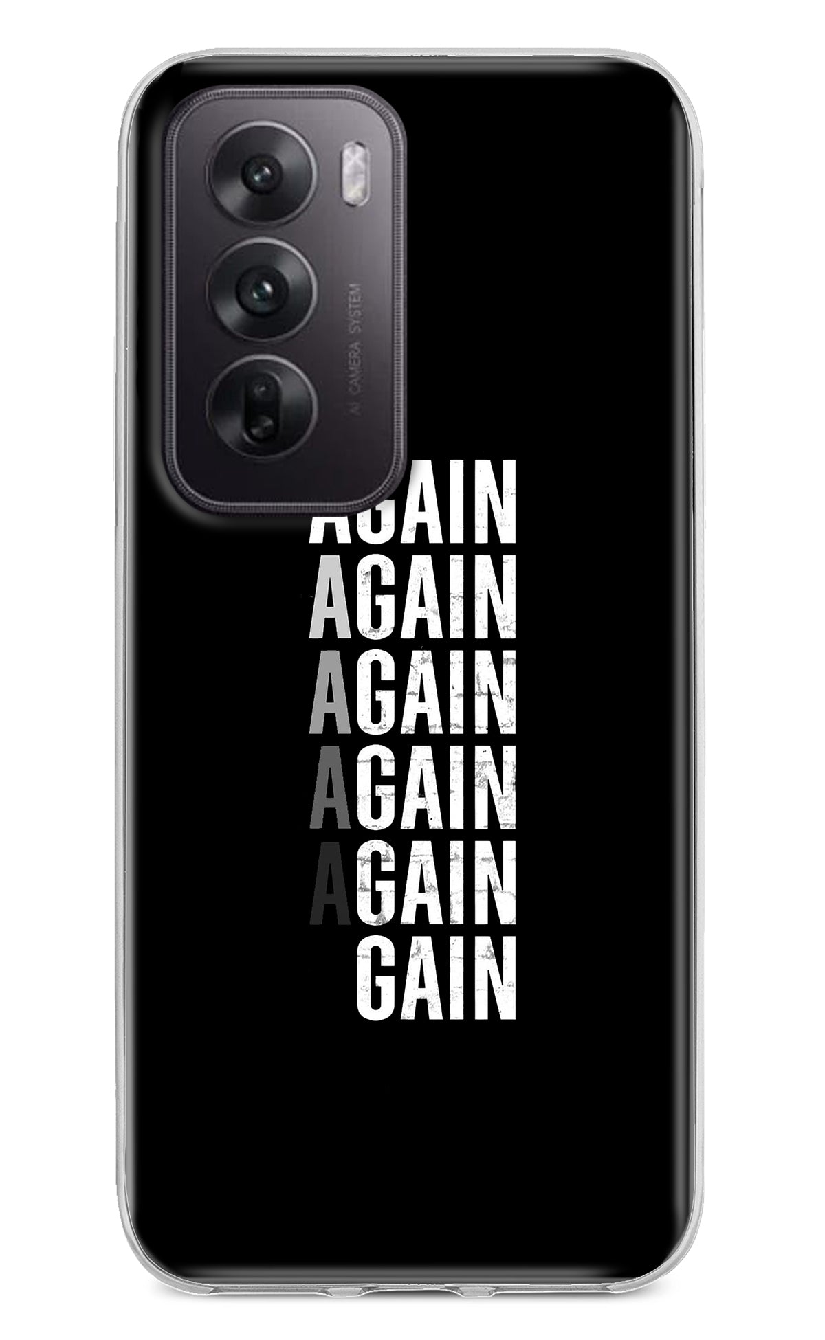 Again Again Gain Oppo Reno12 5G Back Cover