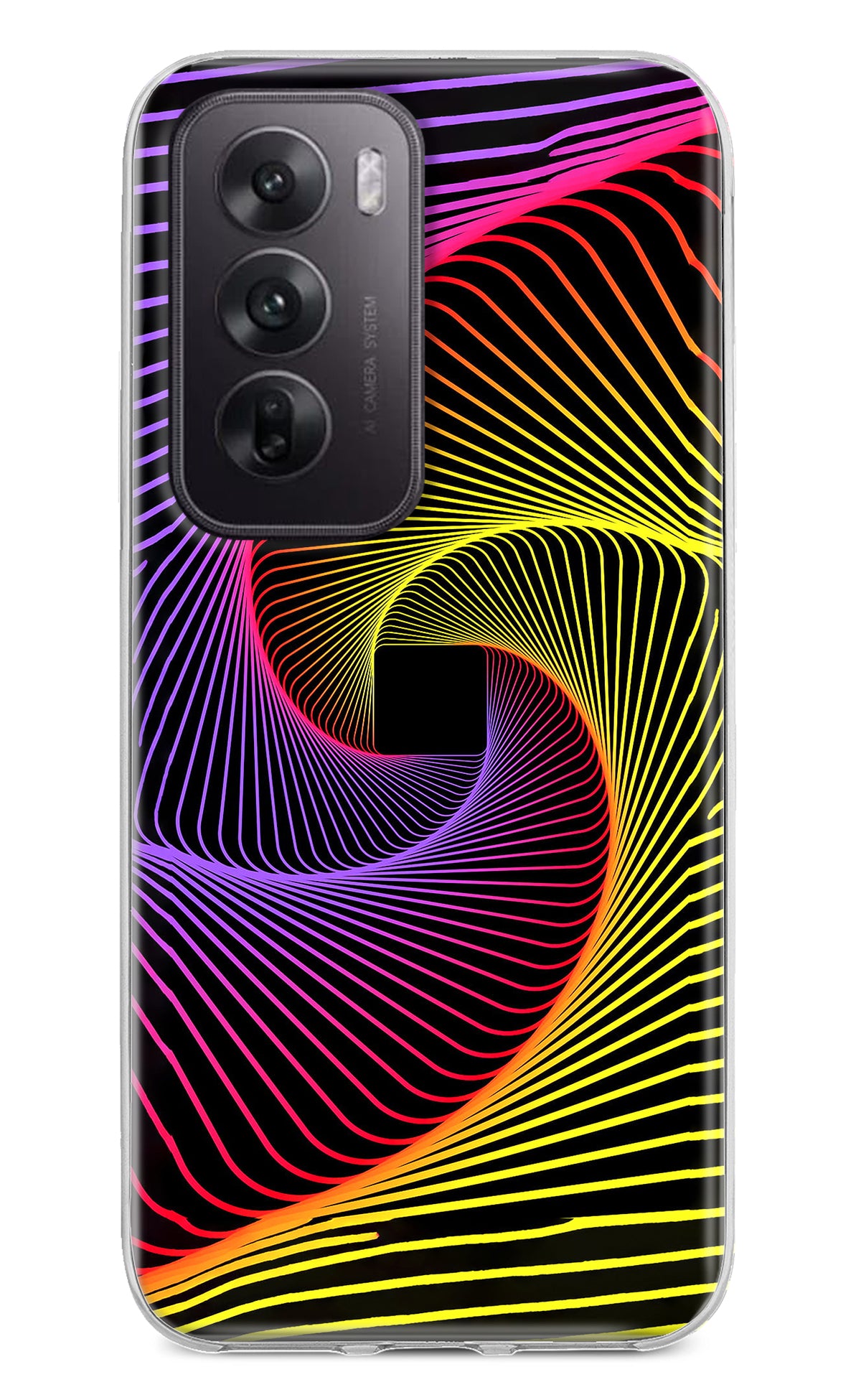 Colorful Strings Oppo Reno12 5G Back Cover