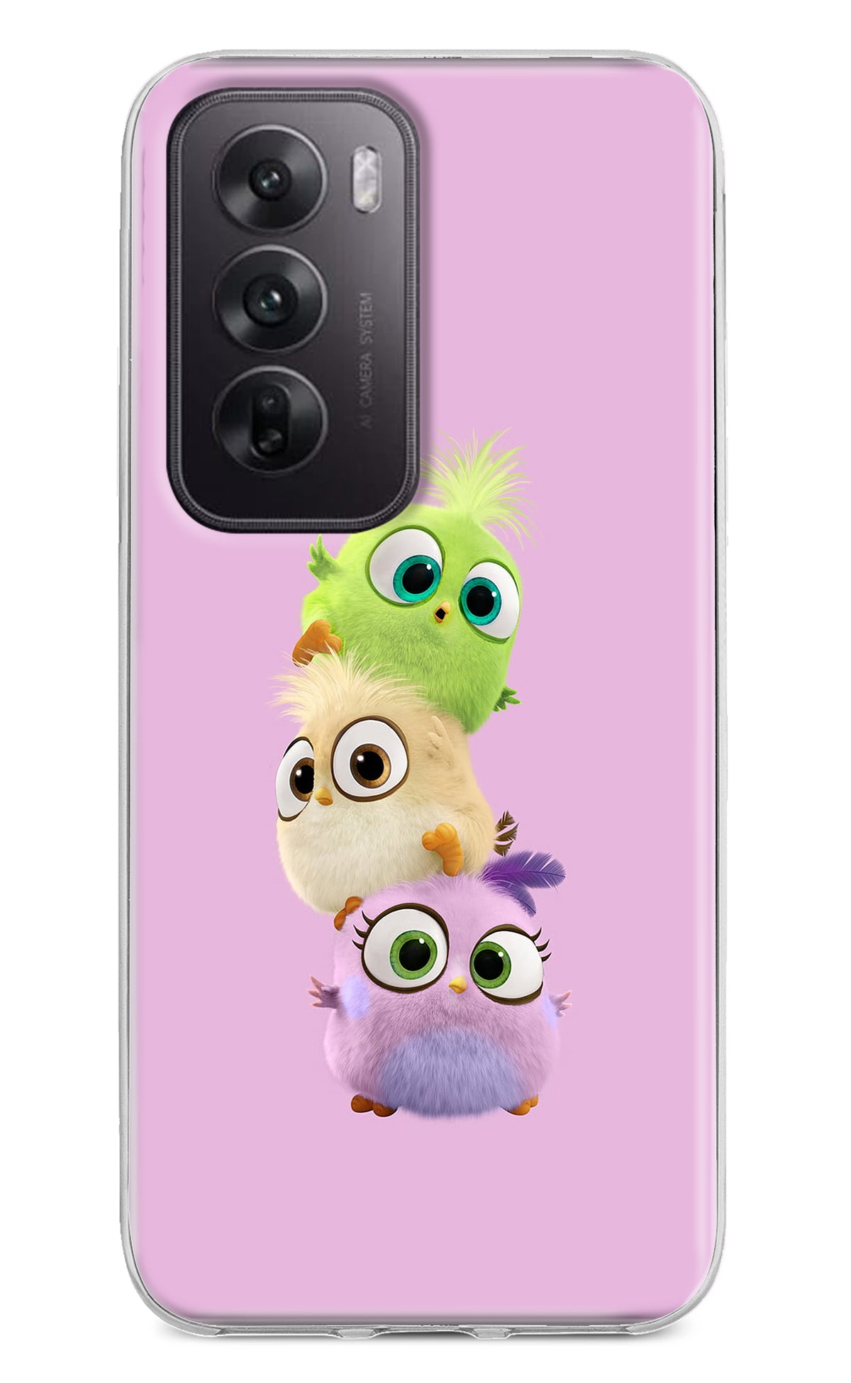 Cute Little Birds Oppo Reno12 5G Back Cover