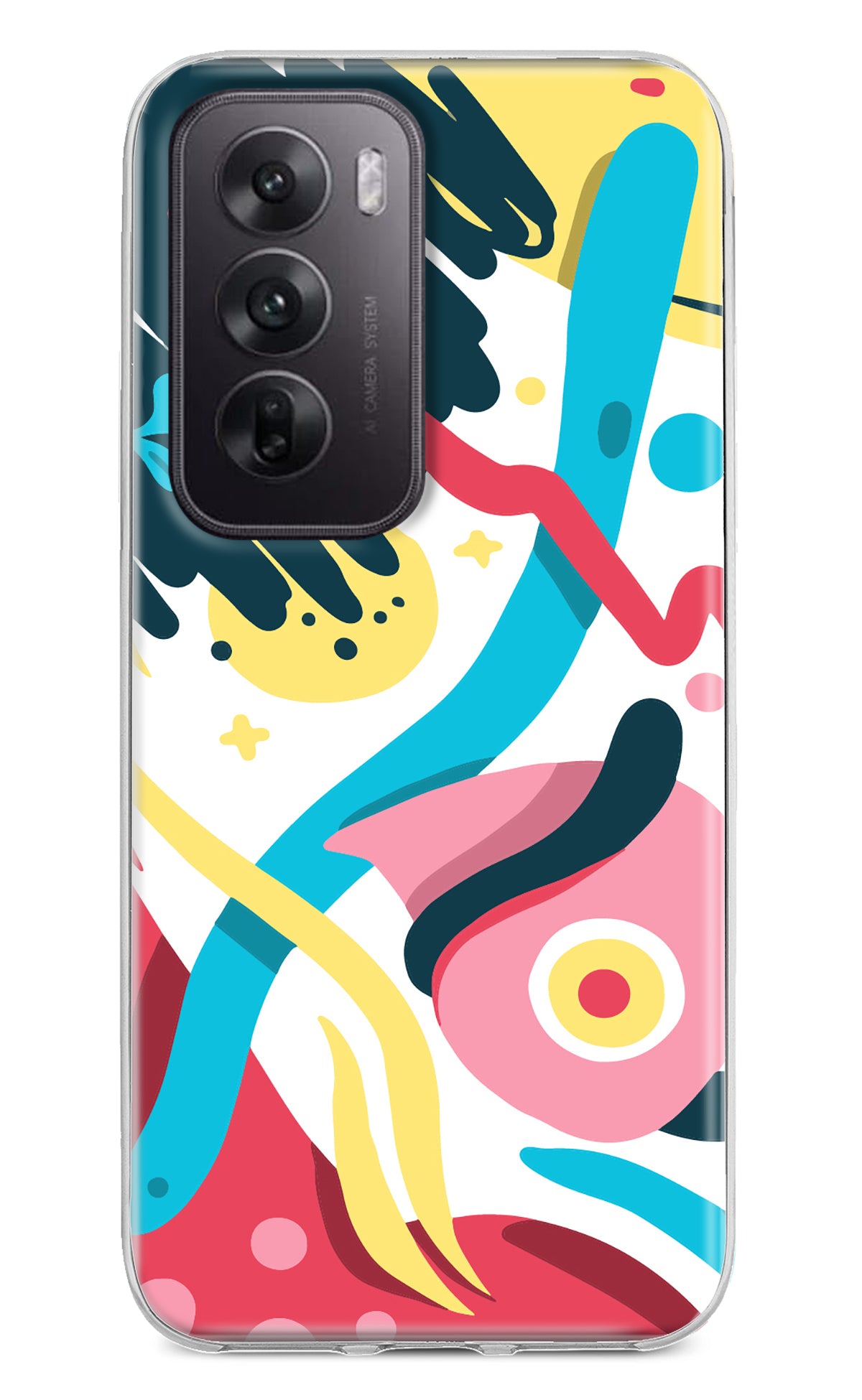 Trippy Oppo Reno12 5G Back Cover