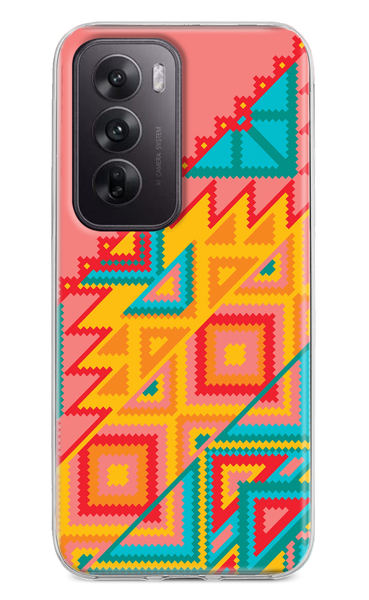 Aztec Tribal Oppo Reno12 5G Back Cover