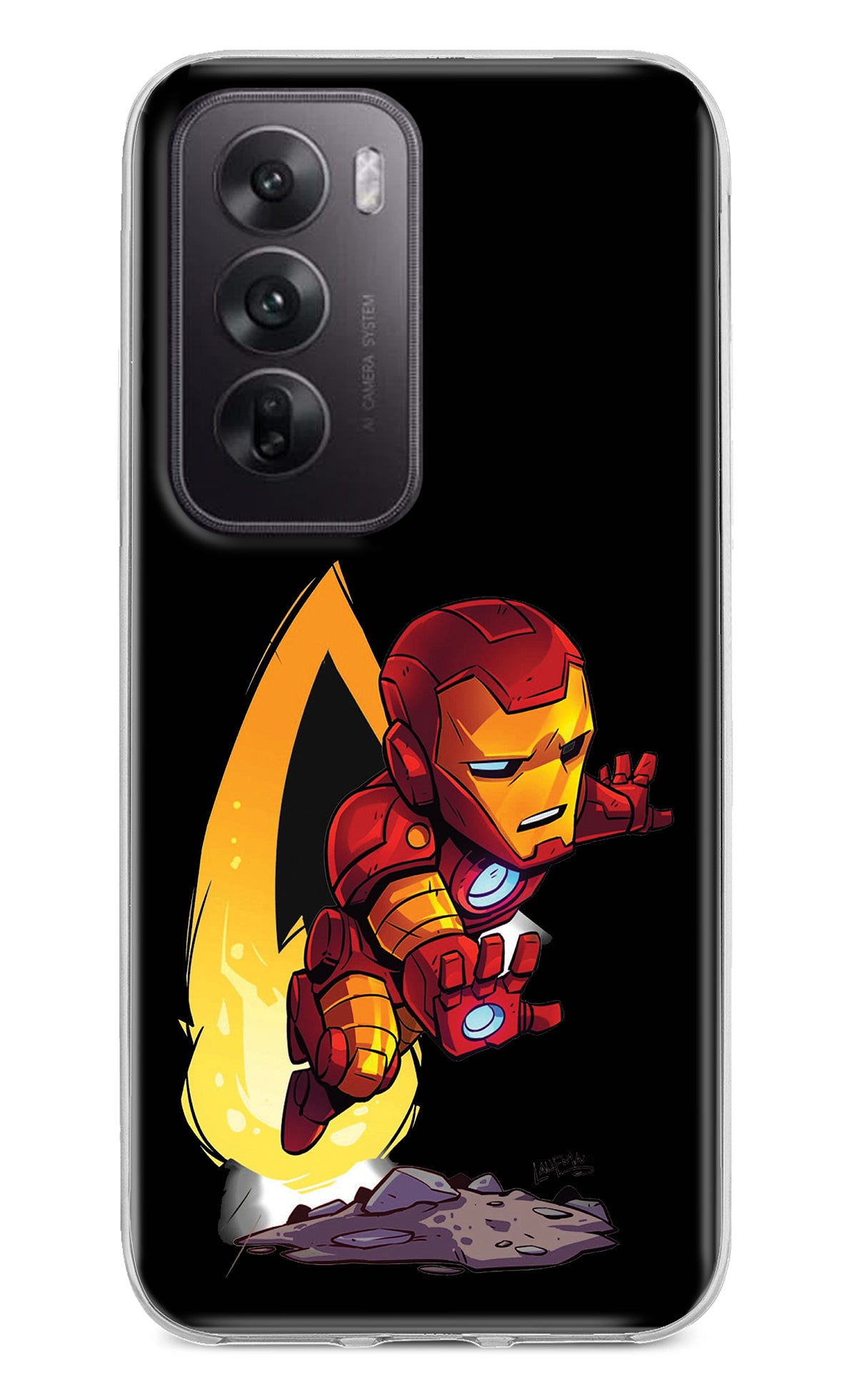 IronMan Oppo Reno12 5G Back Cover