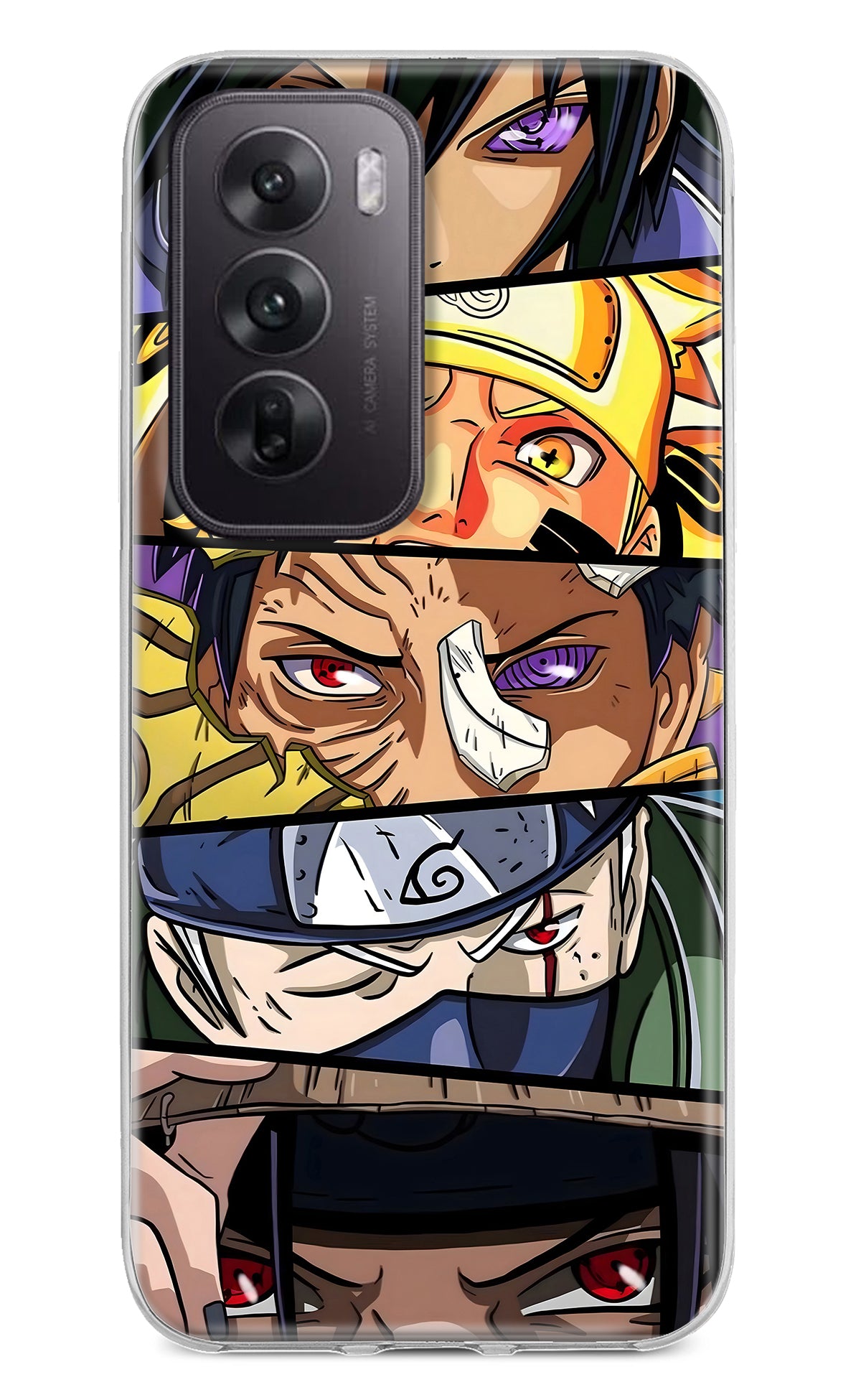 Naruto Character Oppo Reno12 5G Back Cover