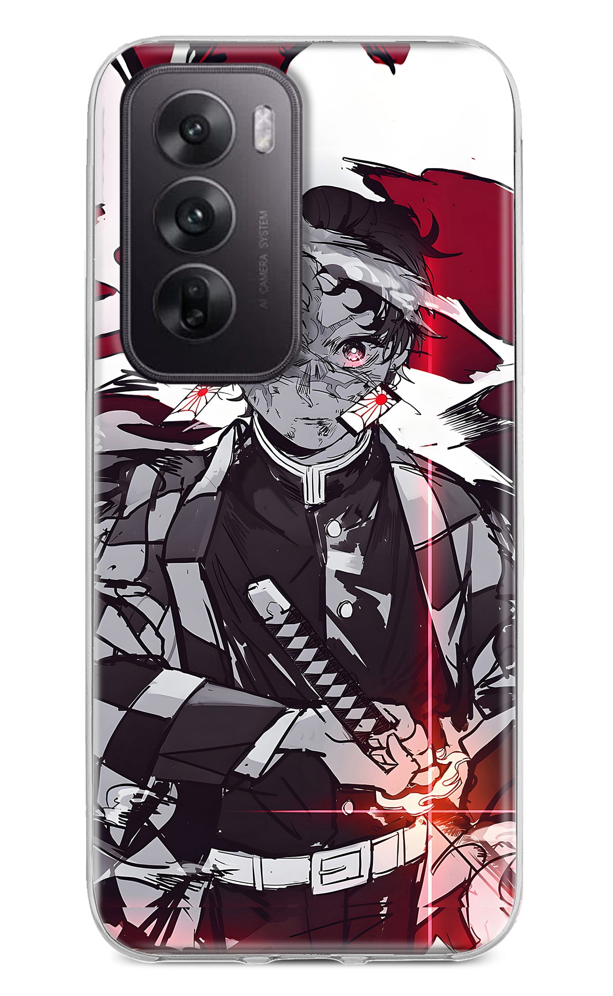 Demon Slayer Oppo Reno12 5G Back Cover