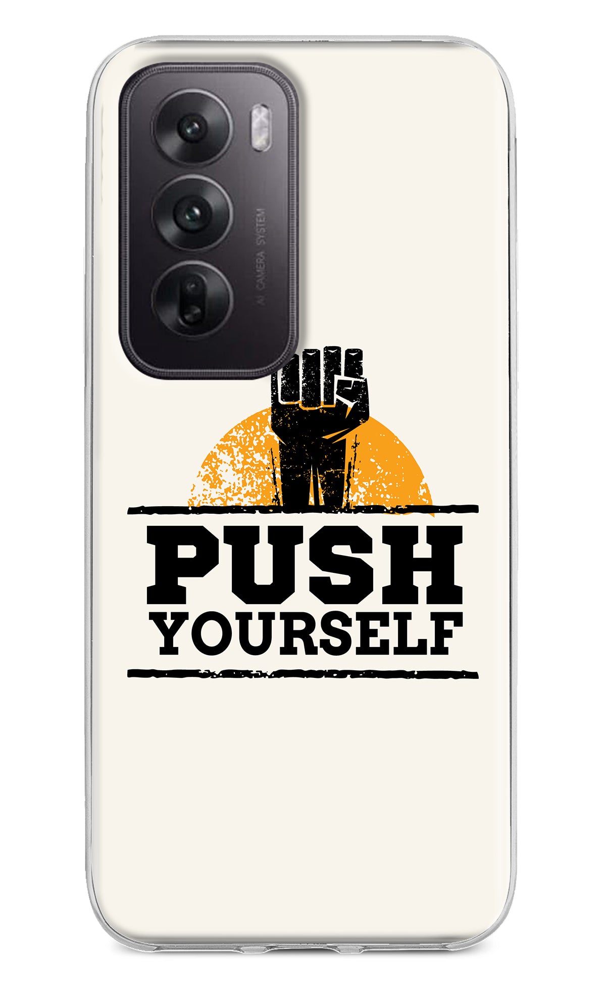 Push Yourself Oppo Reno12 5G Back Cover