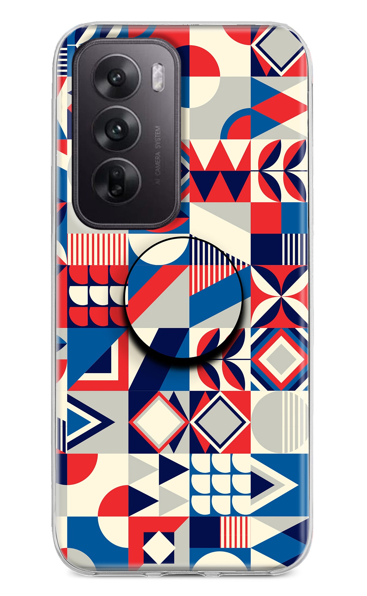 Colorful Pattern Oppo Reno12 5G Pop Case