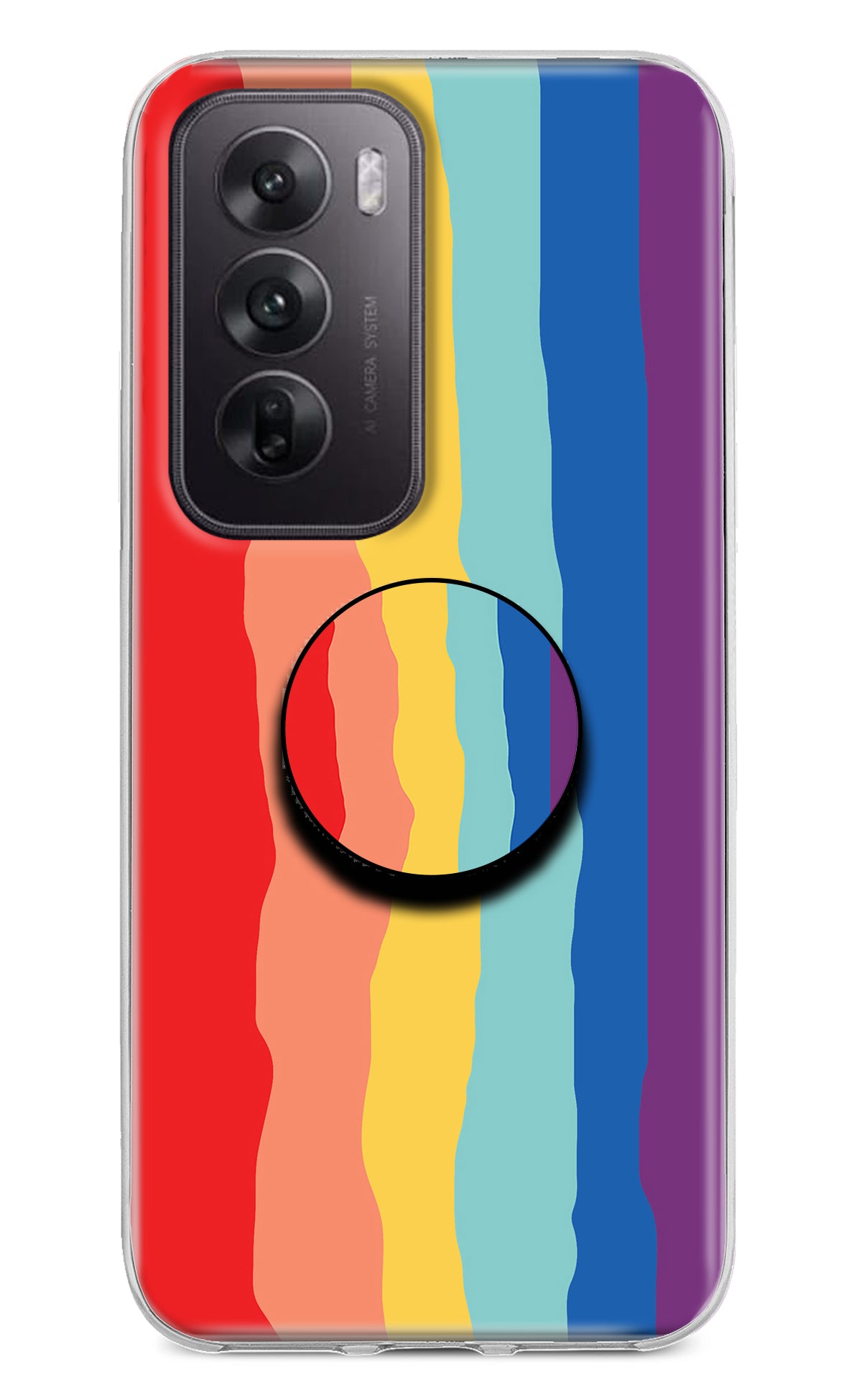 Rainbow Oppo Reno12 5G Pop Case