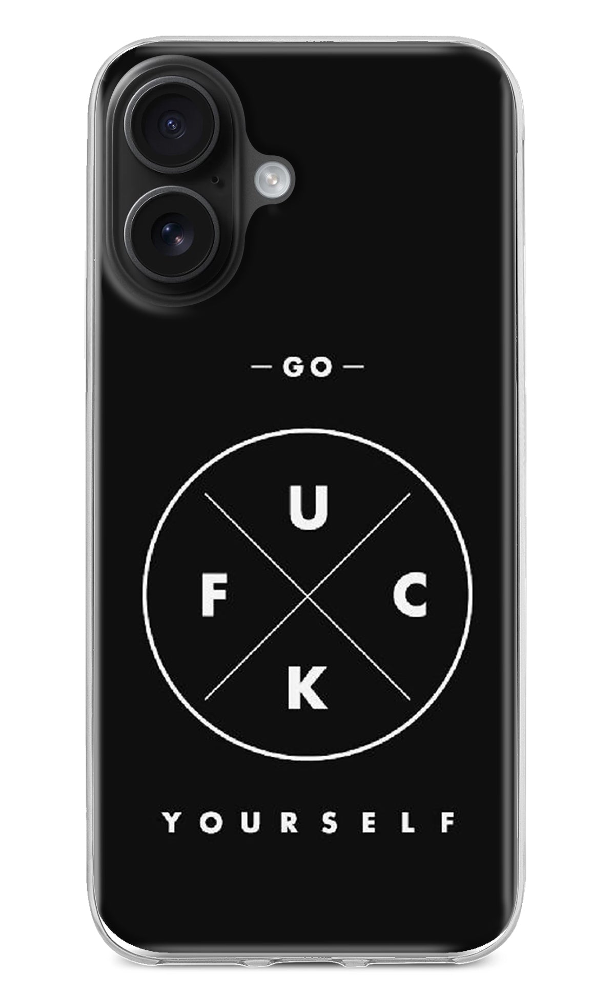 Go Fuck Yourself iPhone 16 Back Cover