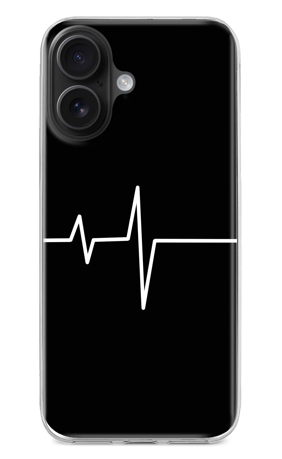 Heart Beats iPhone 16 Back Cover