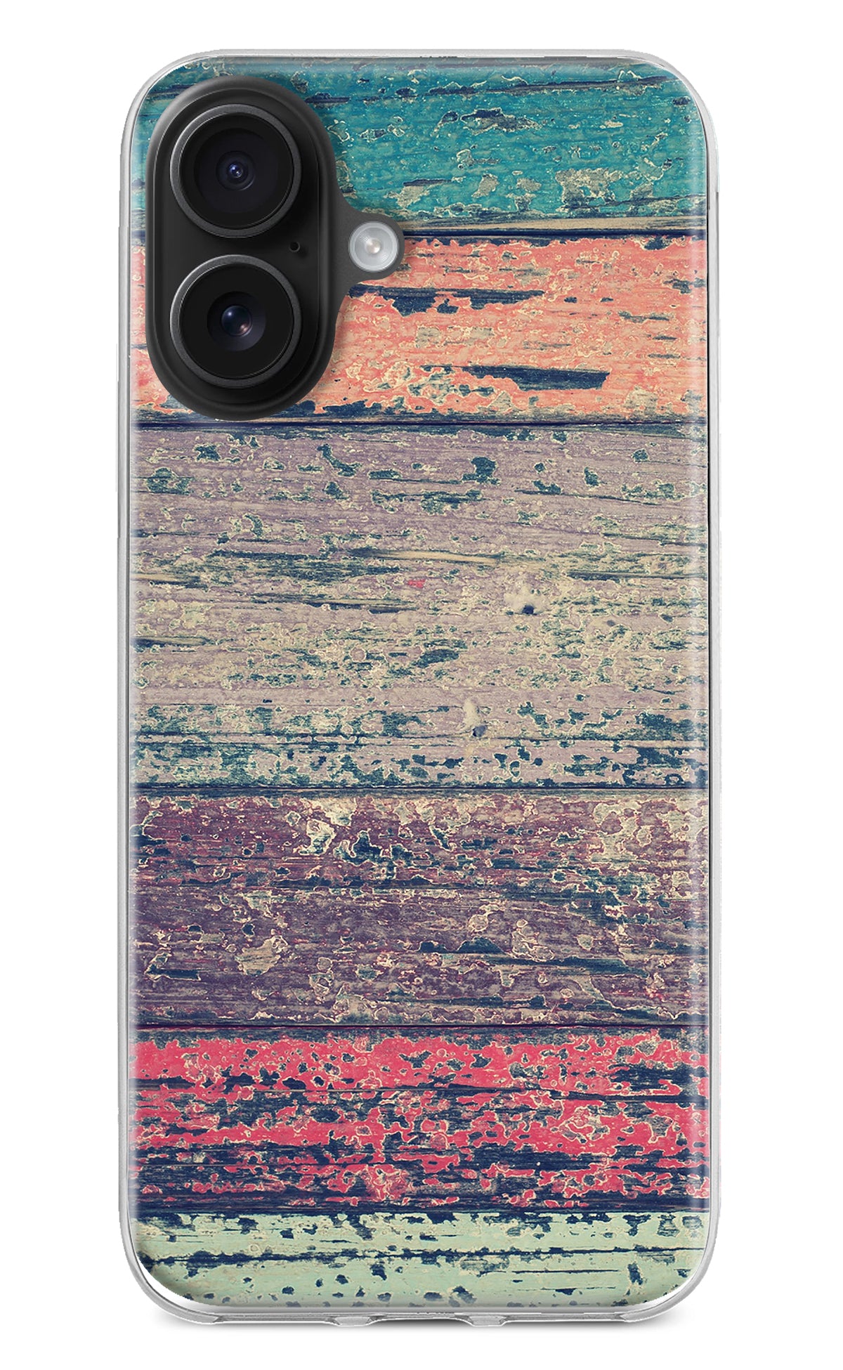 Colourful Wall iPhone 16 Back Cover