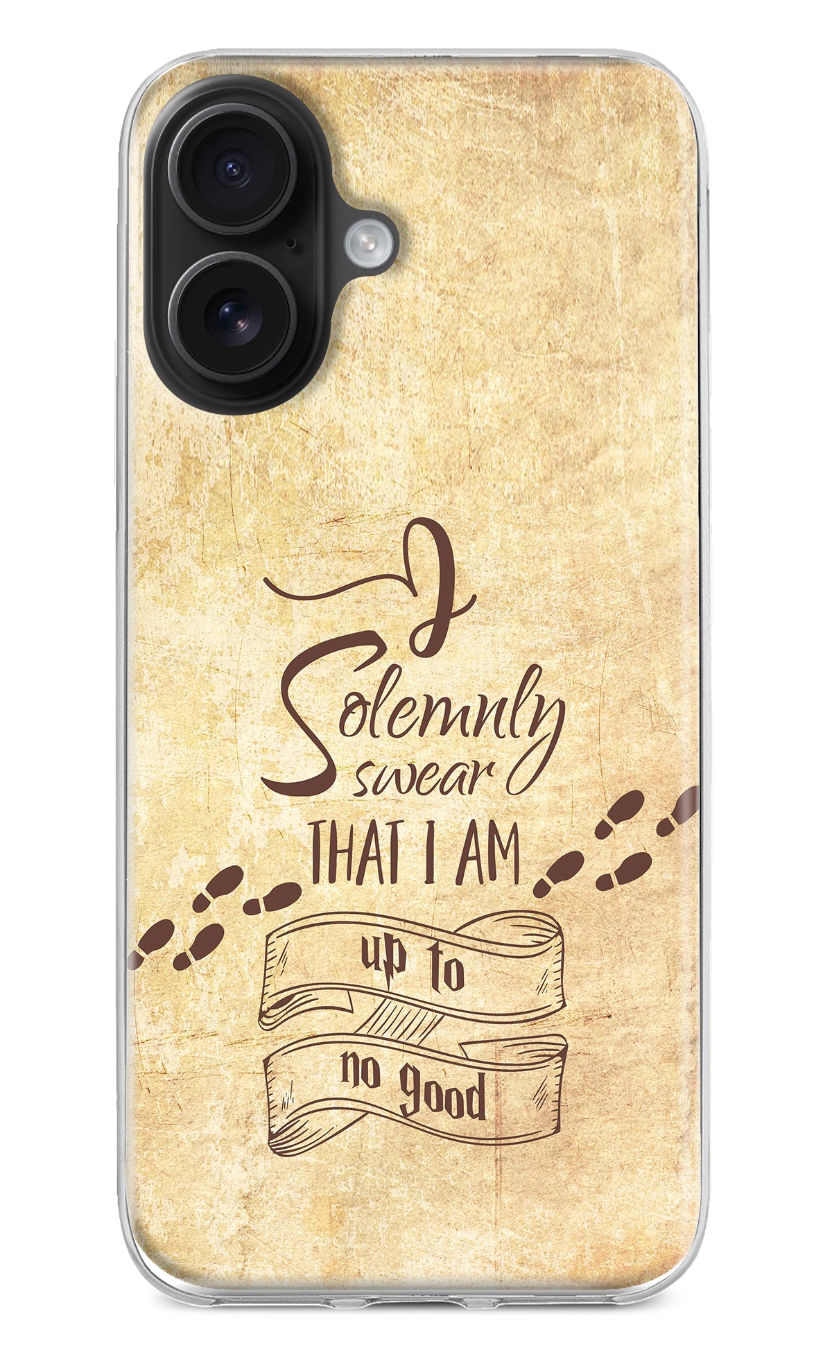 I Solemnly swear that i up to no good iPhone 16 Back Cover