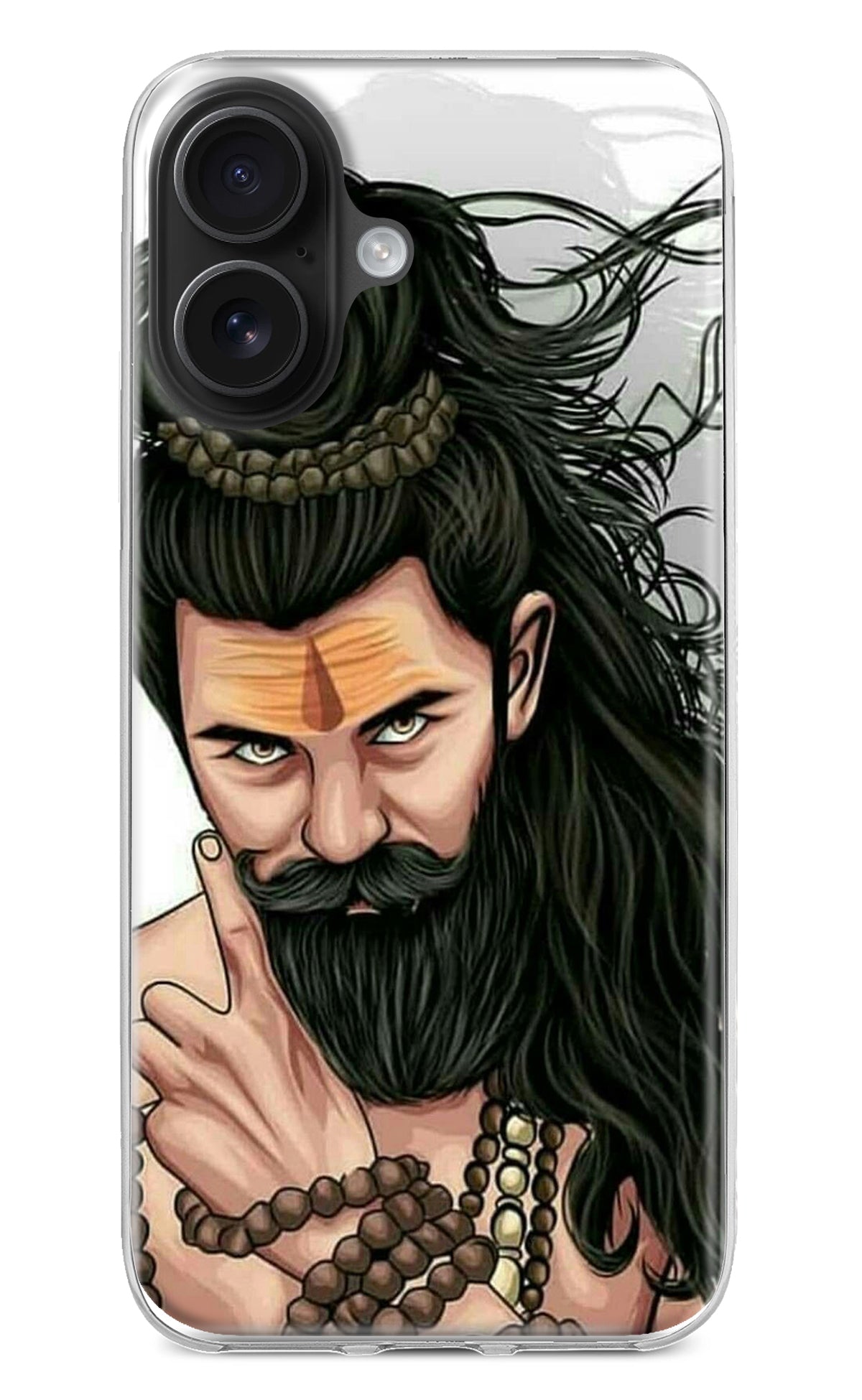 Mahadev iPhone 16 Back Cover