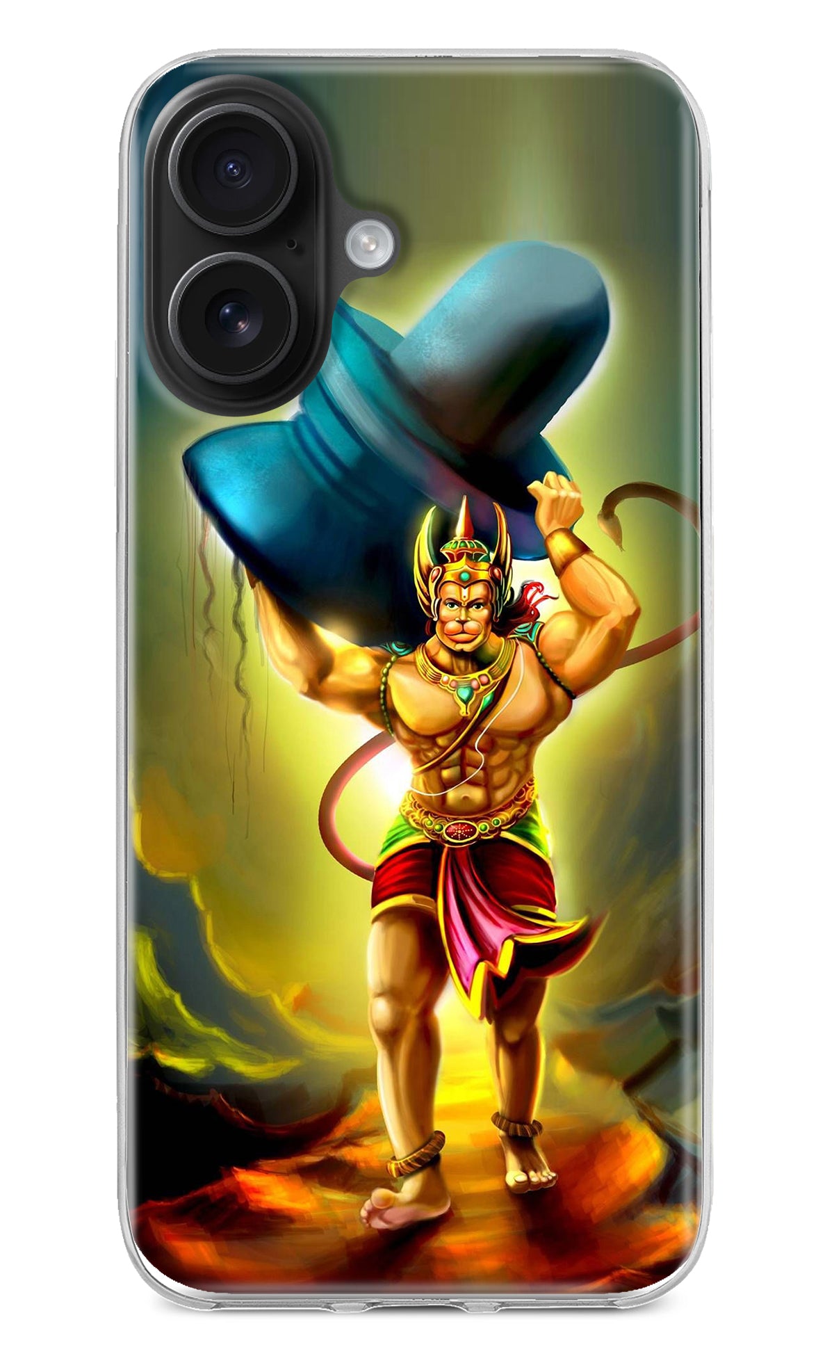 Lord Hanuman iPhone 16 Back Cover