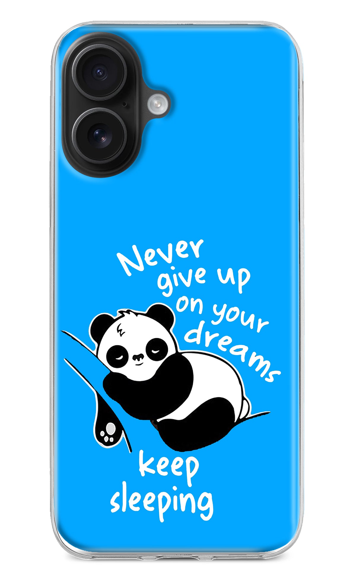 Keep Sleeping iPhone 16 Back Cover