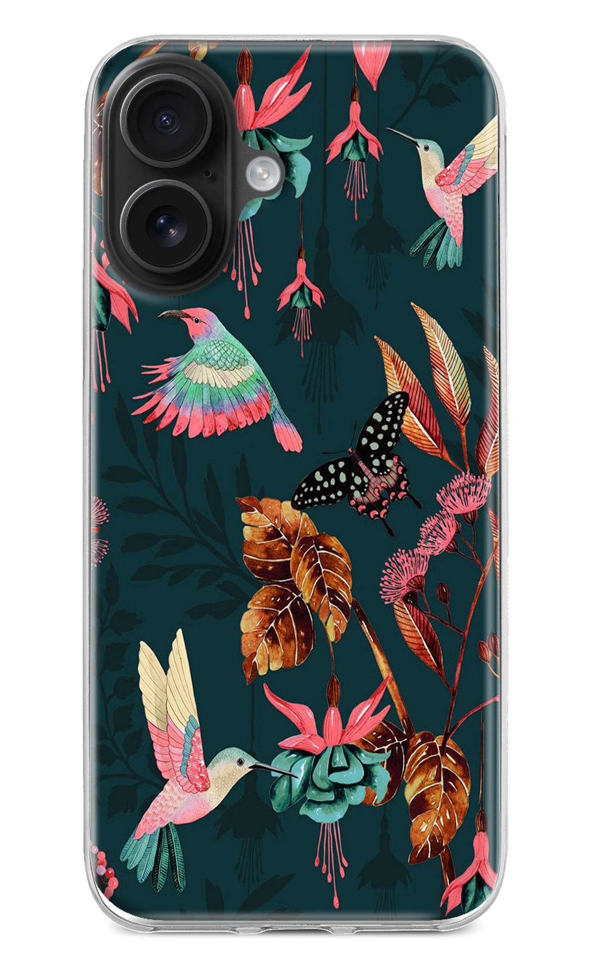 Birds iPhone 16 Back Cover