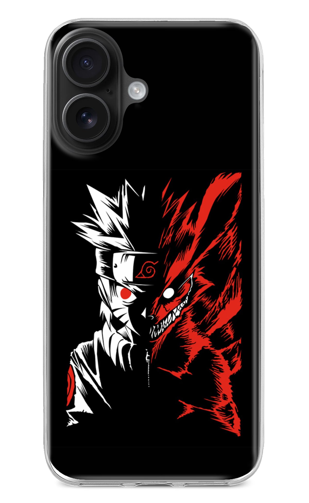 Naruto Two Face iPhone 16 Back Cover