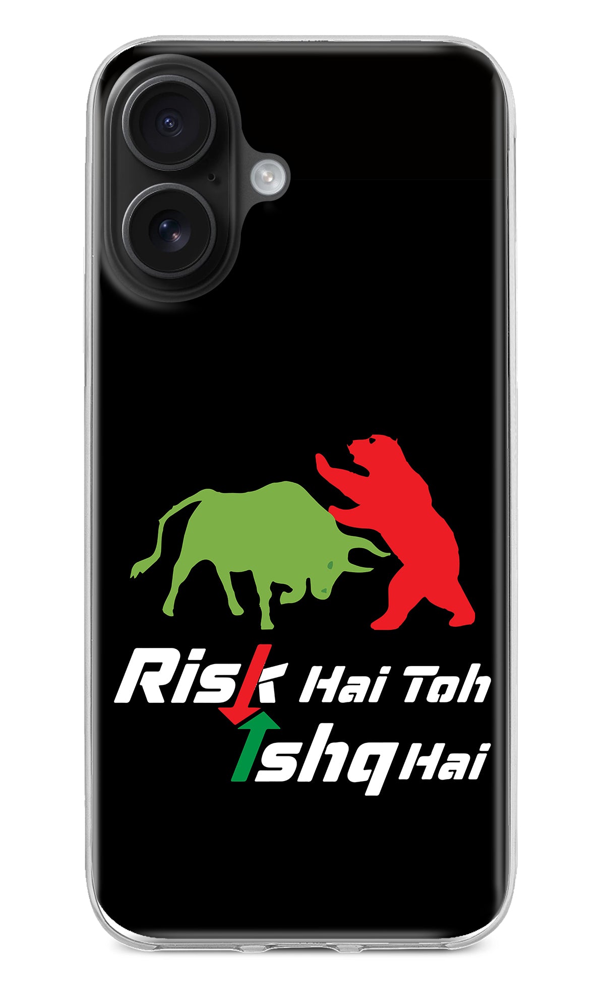 Risk Hai Toh Ishq Hai iPhone 16 Back Cover