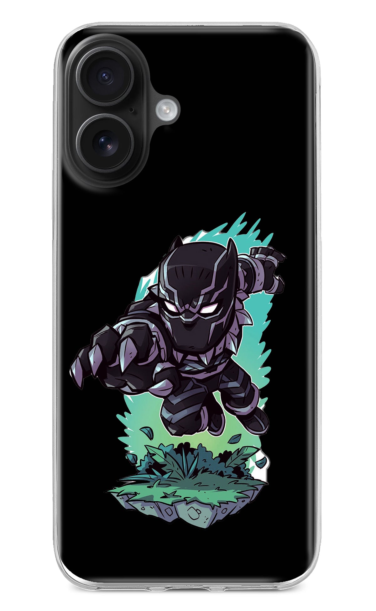 Black Panther iPhone 16 Back Cover