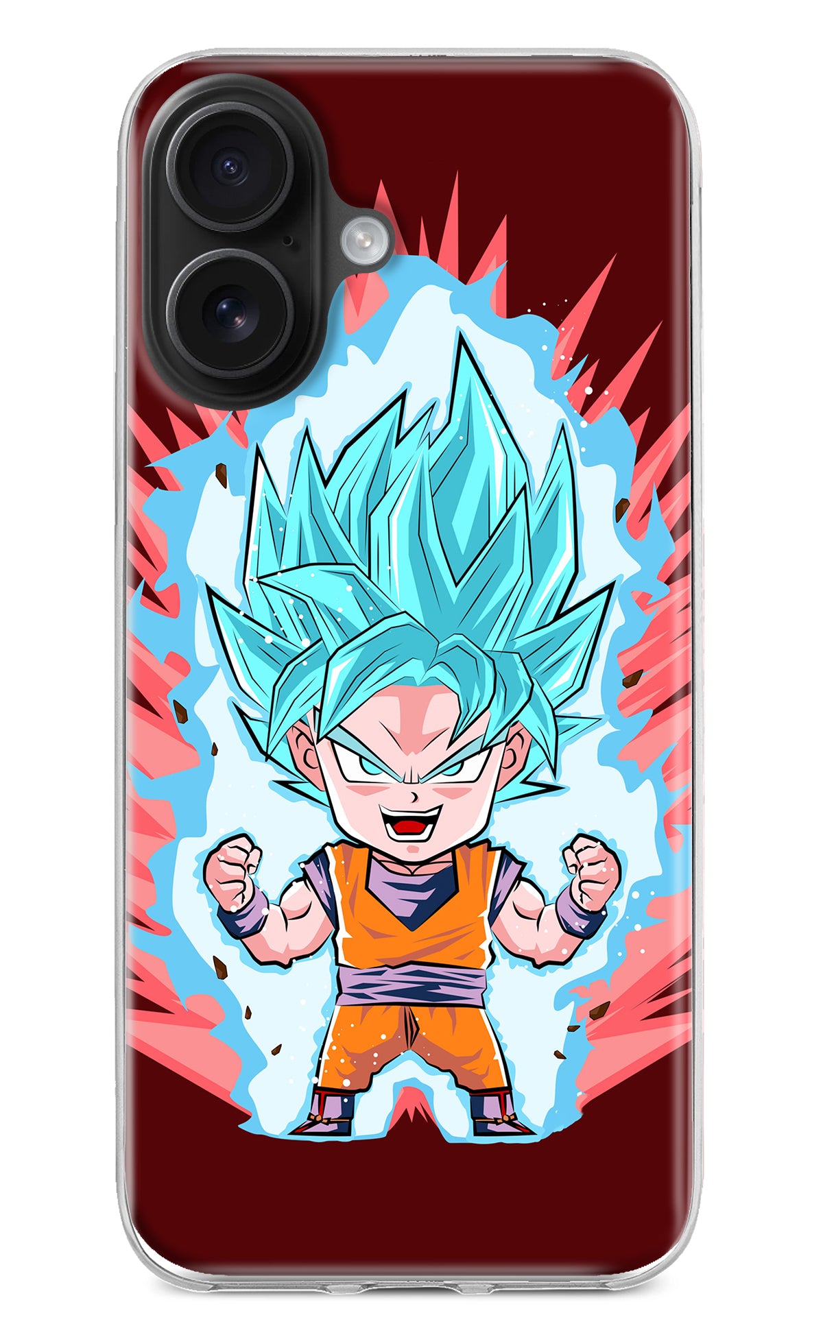 Goku Little iPhone 16 Back Cover