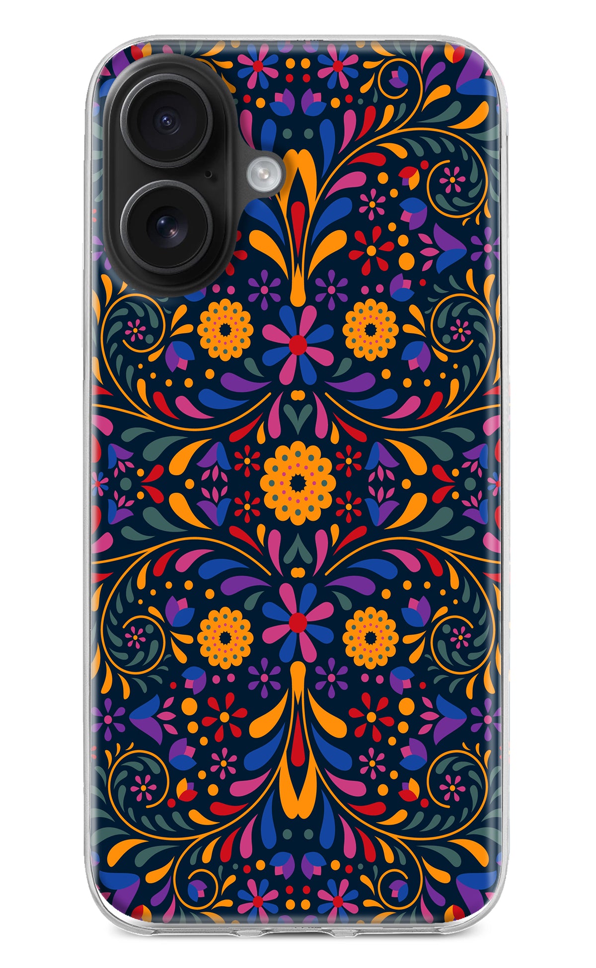 Mexican Art iPhone 16 Back Cover