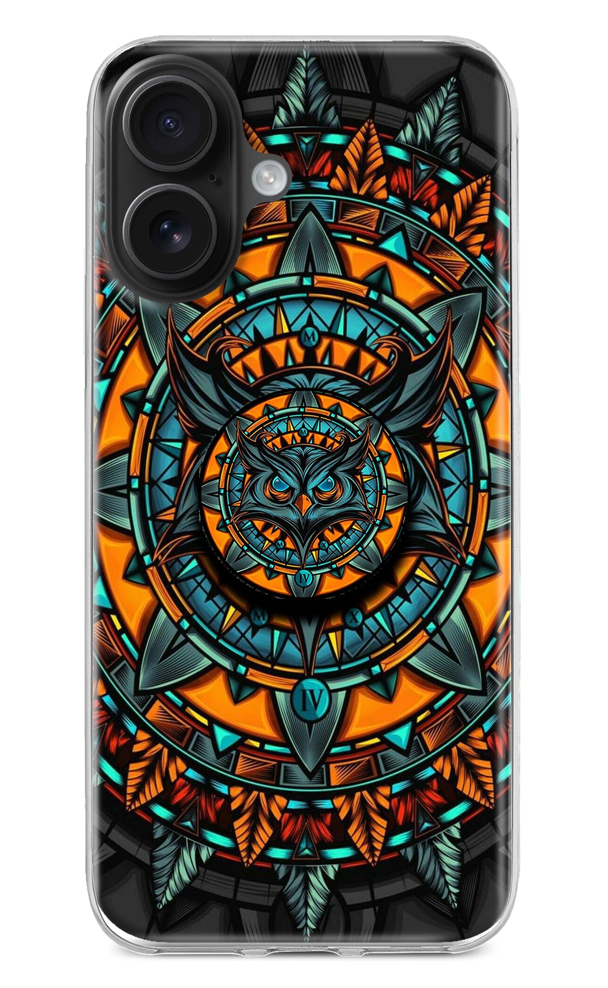 Angry Owl iPhone 16 Pop Case