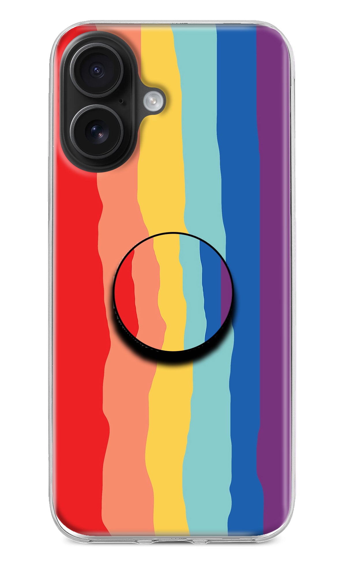 Rainbow iPhone 16 Pop Case