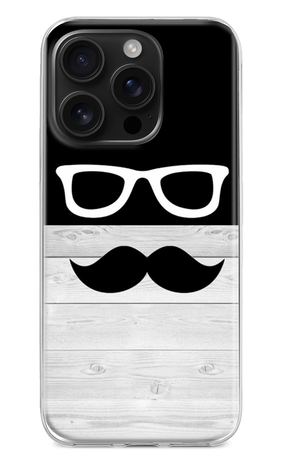 Mustache iPhone 16 Pro Back Cover