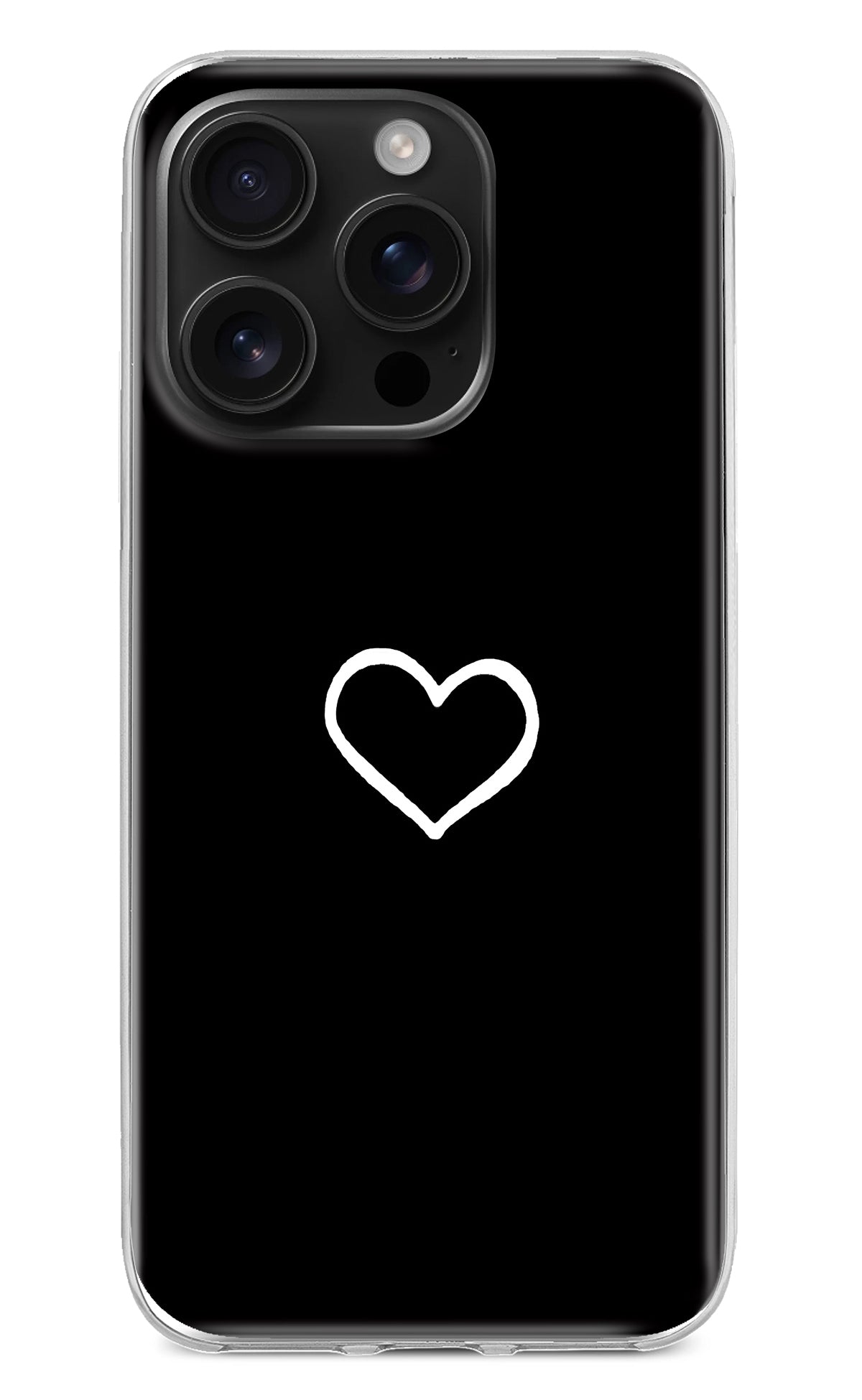 Heart iPhone 16 Pro Back Cover