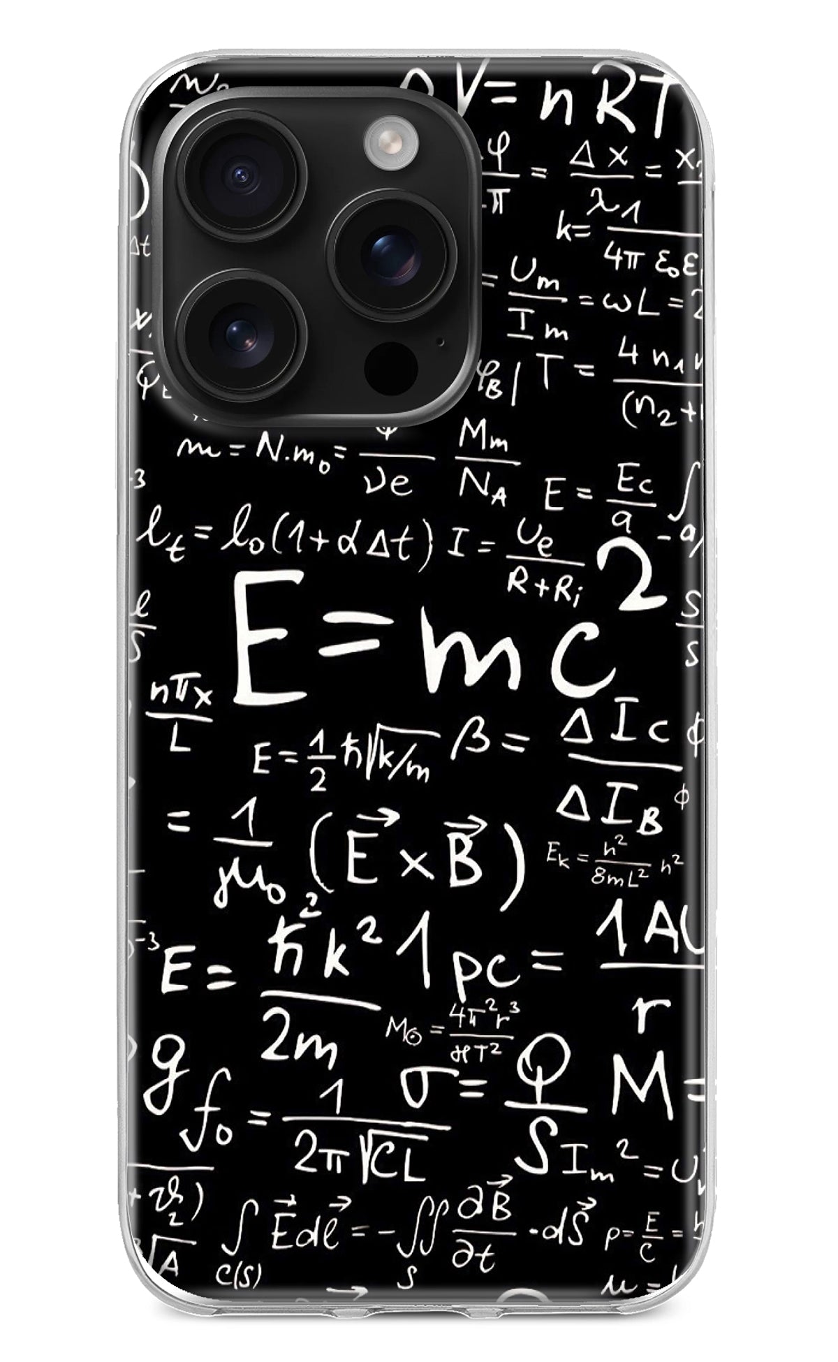 Physics Formula iPhone 16 Pro Back Cover