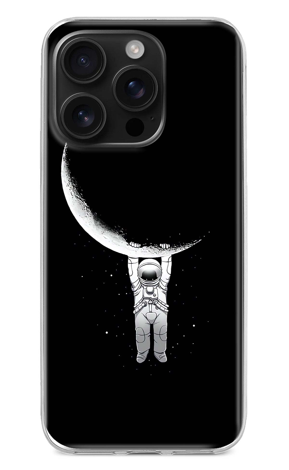 Moon Space iPhone 16 Pro Back Cover