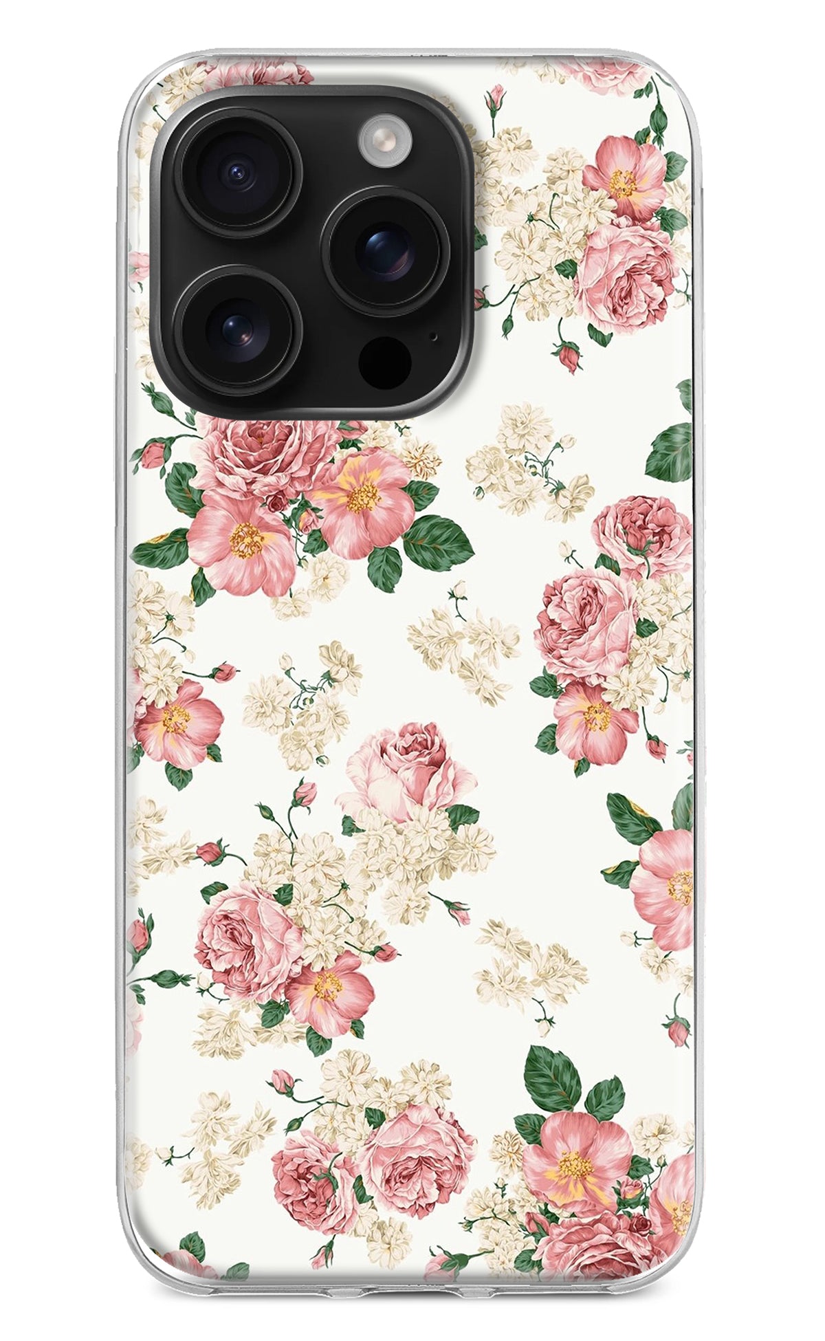 Flowers iPhone 16 Pro Back Cover