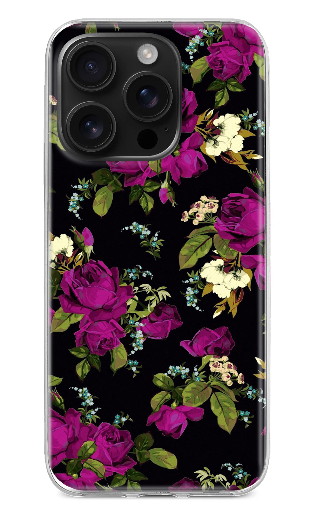 Flowers iPhone 16 Pro Back Cover